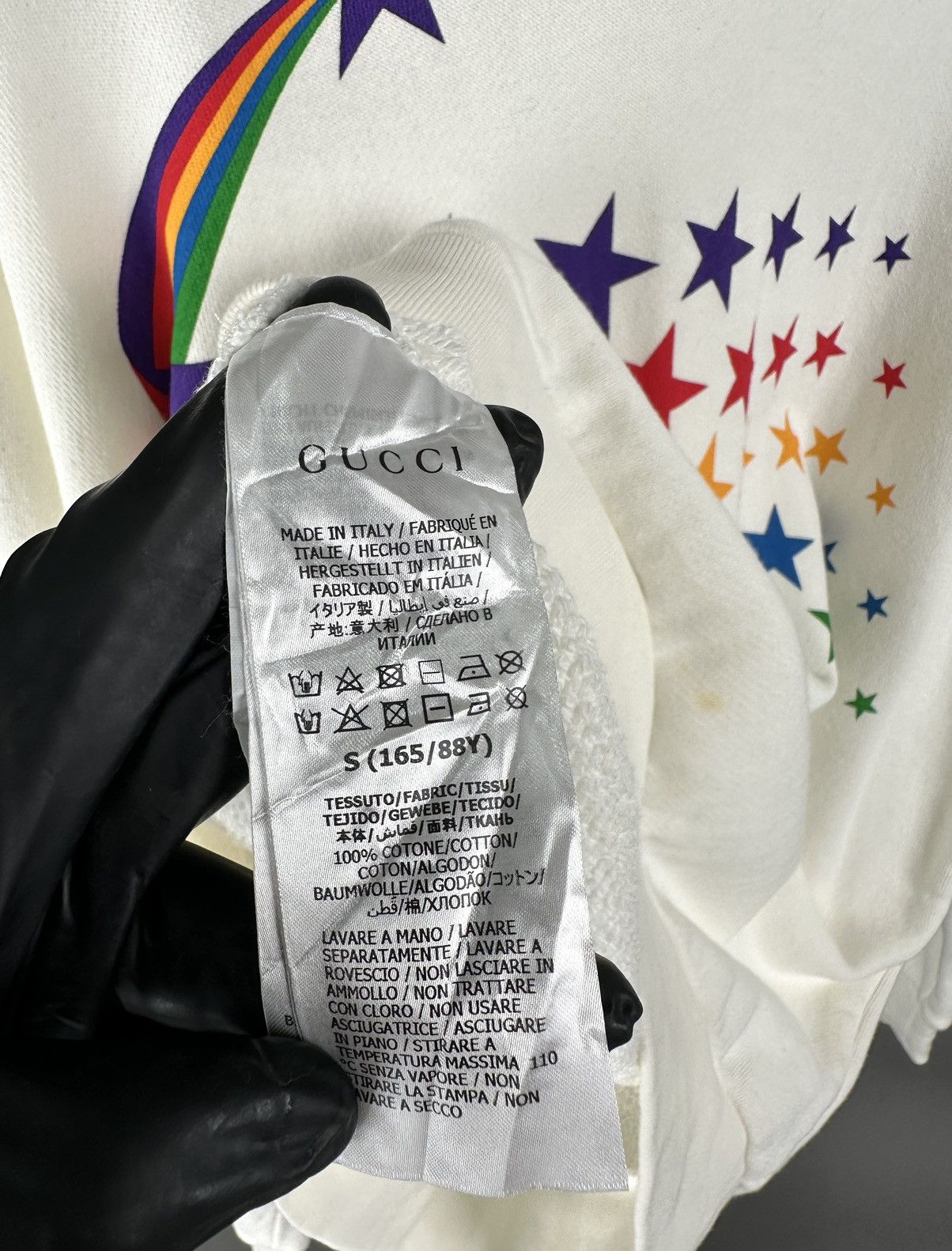 Gucci Gucci - Rainbow Shooting Star Graphics Sweater Size US S / EU 44-46 / 1 - 10 Thumbnail