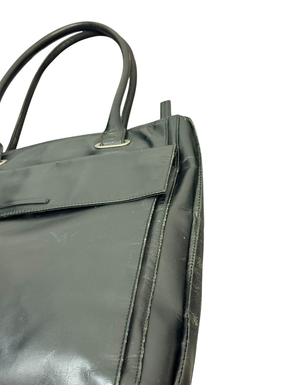 Jean Paul Gaultier Full Leather JPG Tote Bag prada julius dior homme lgb 1🟩4 Size ONE SIZE - 16 Thumbnail