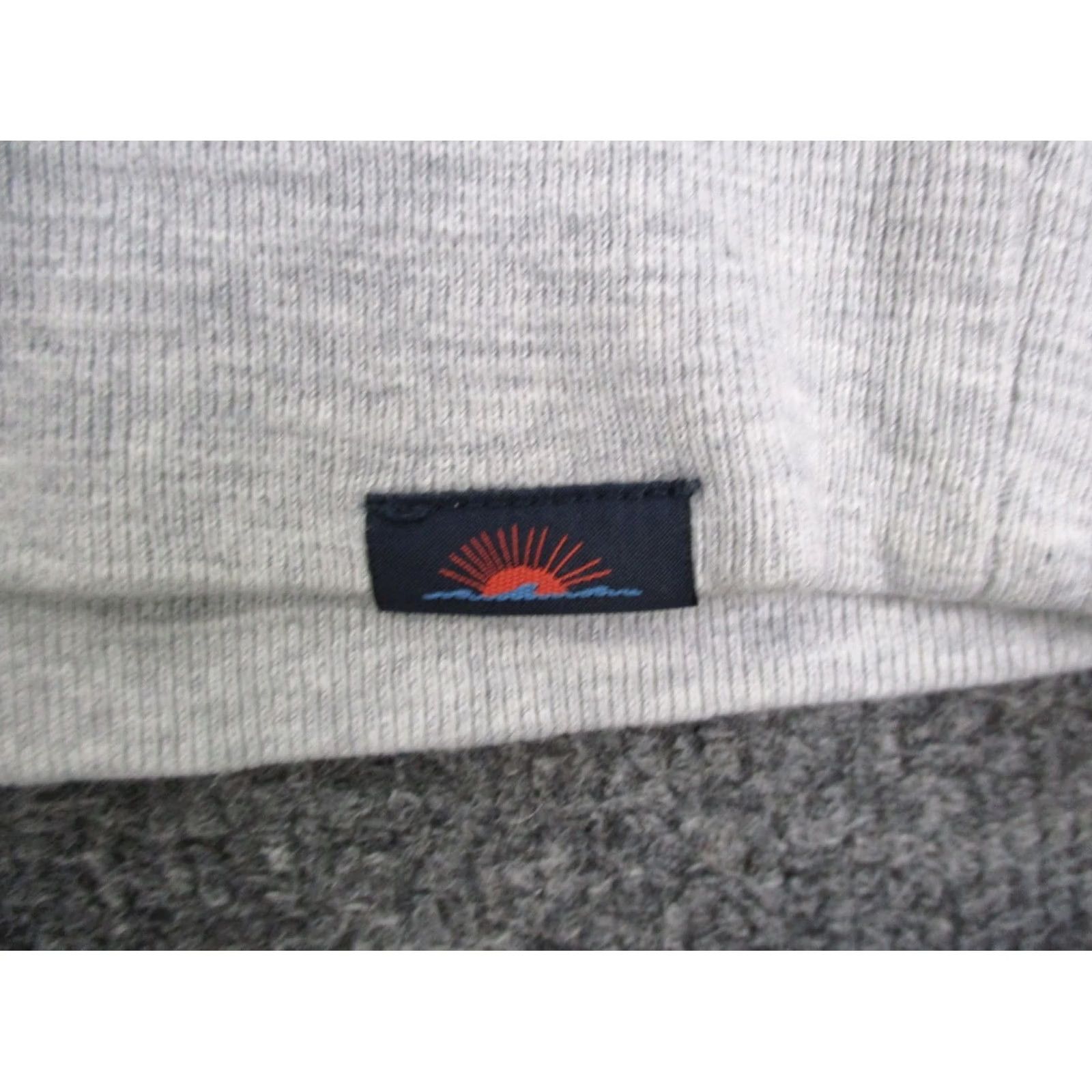 Faherty Faherty Hoodie Women M Gray Pullover Logo Hooded Cotton Sweatshirt Casual Size M / US 6-8 / IT 42-44 - 7 Thumbnail