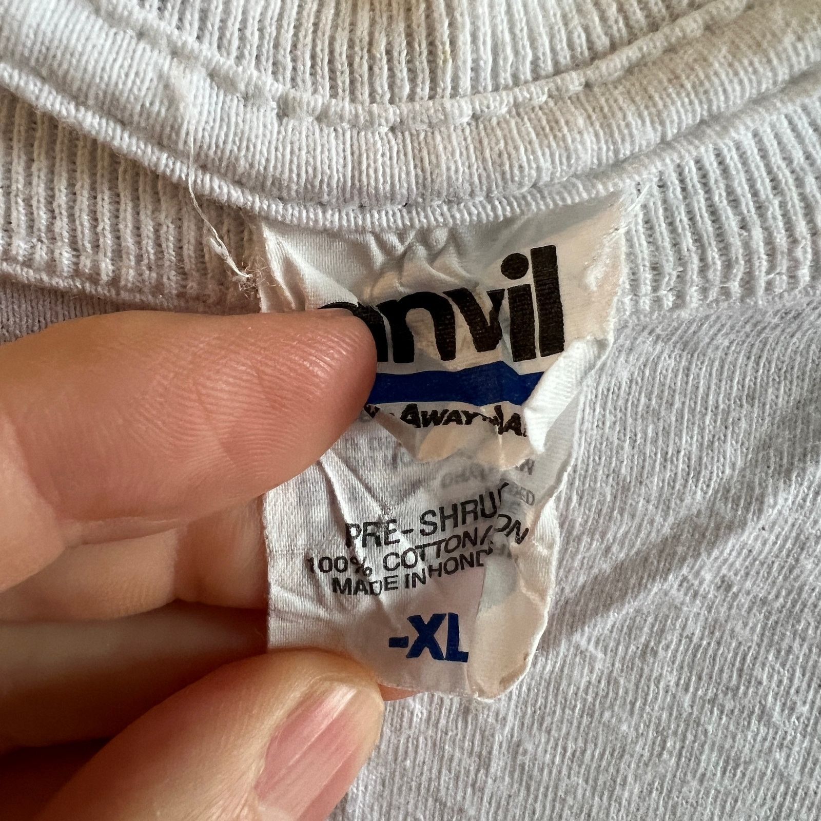 NFL VTG NY Giants Anvil Blue Bar Coors Light T Shirt XL 25x30 Size US XL / EU 56 / 4 - 3 Thumbnail