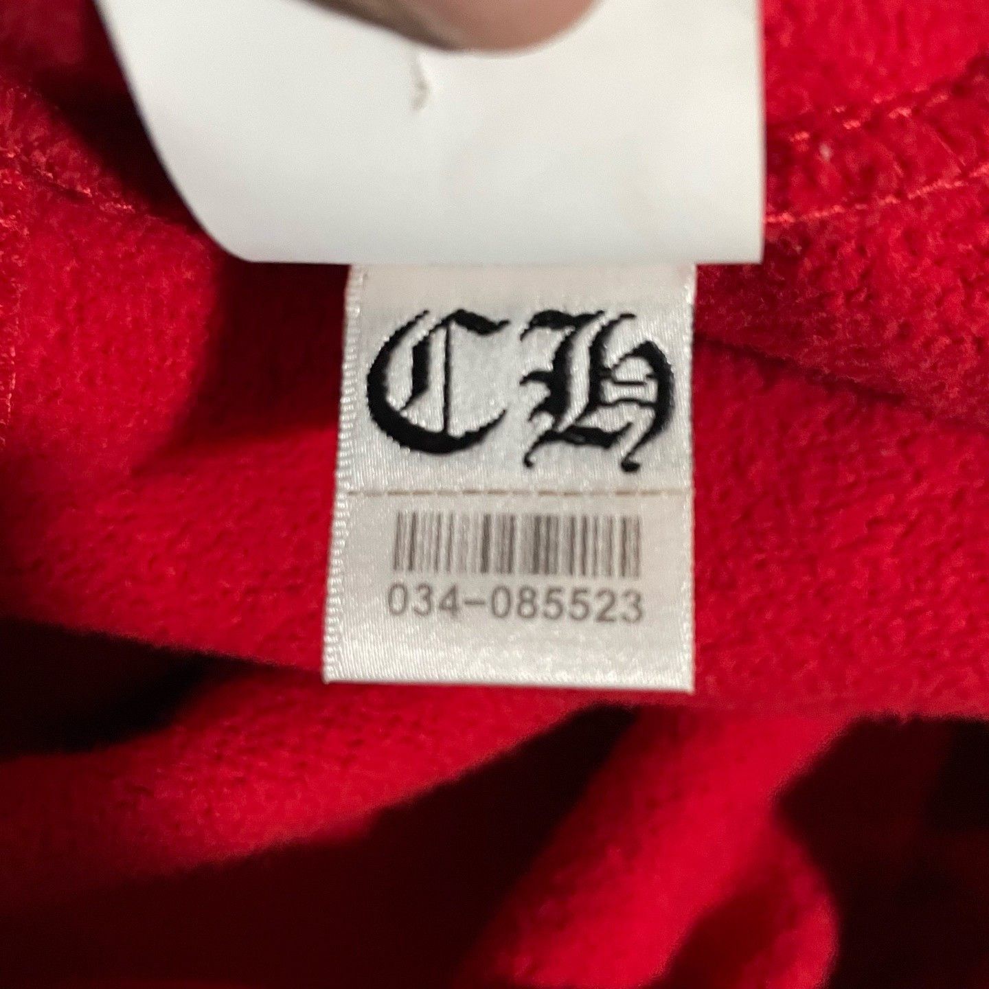 Chrome Hearts Chrome Hearts Red Cross Embroidered Hoodie Size US L / EU 52-54 / 3 - 6 Thumbnail