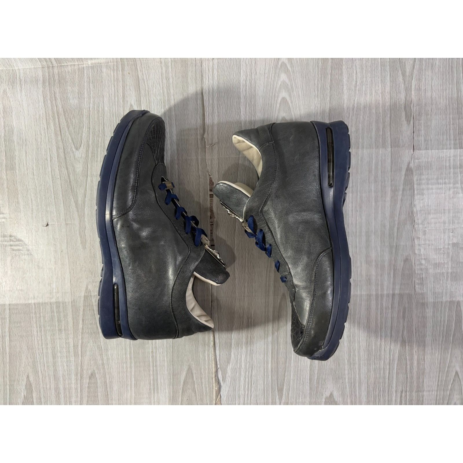 Other Fennix Italy crocodile Leather Sneakers size 42 EU 9 US colo Size US 9 / EU 42 - 5 Thumbnail