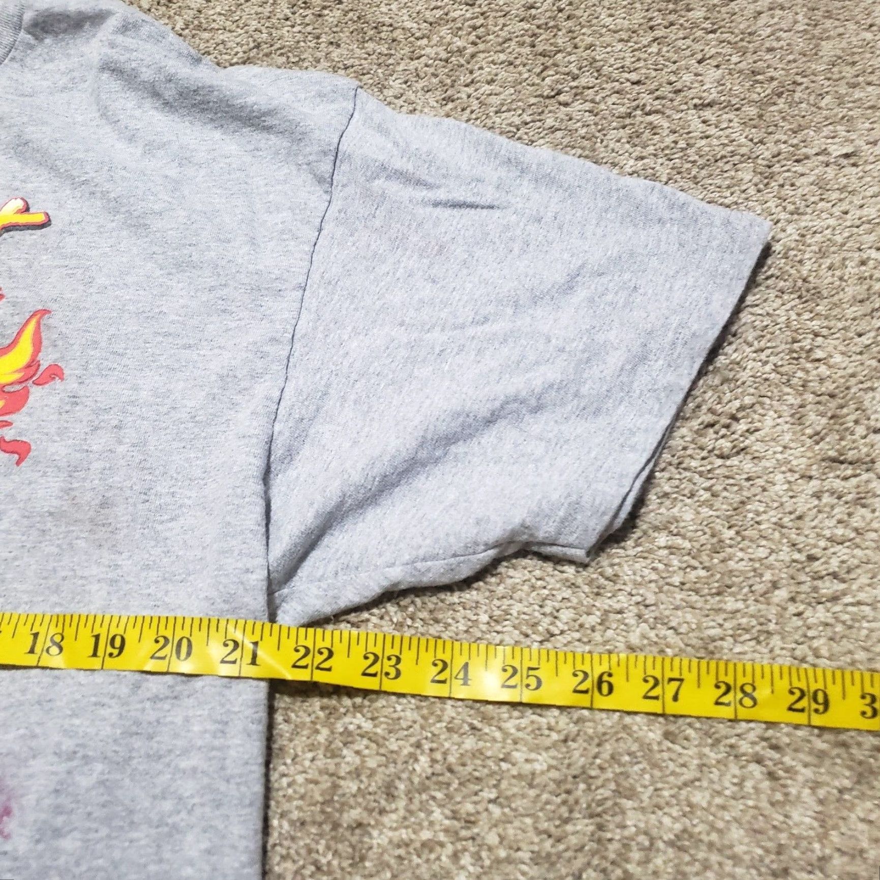 Etro CHEETOS Shirt Mens XL Gray Retro T-Shirt Tee Shirt Food Cheetah Crew Neck Short Sleeve Cotton Blend Size US XL / EU 56 / 4 - 7 Thumbnail