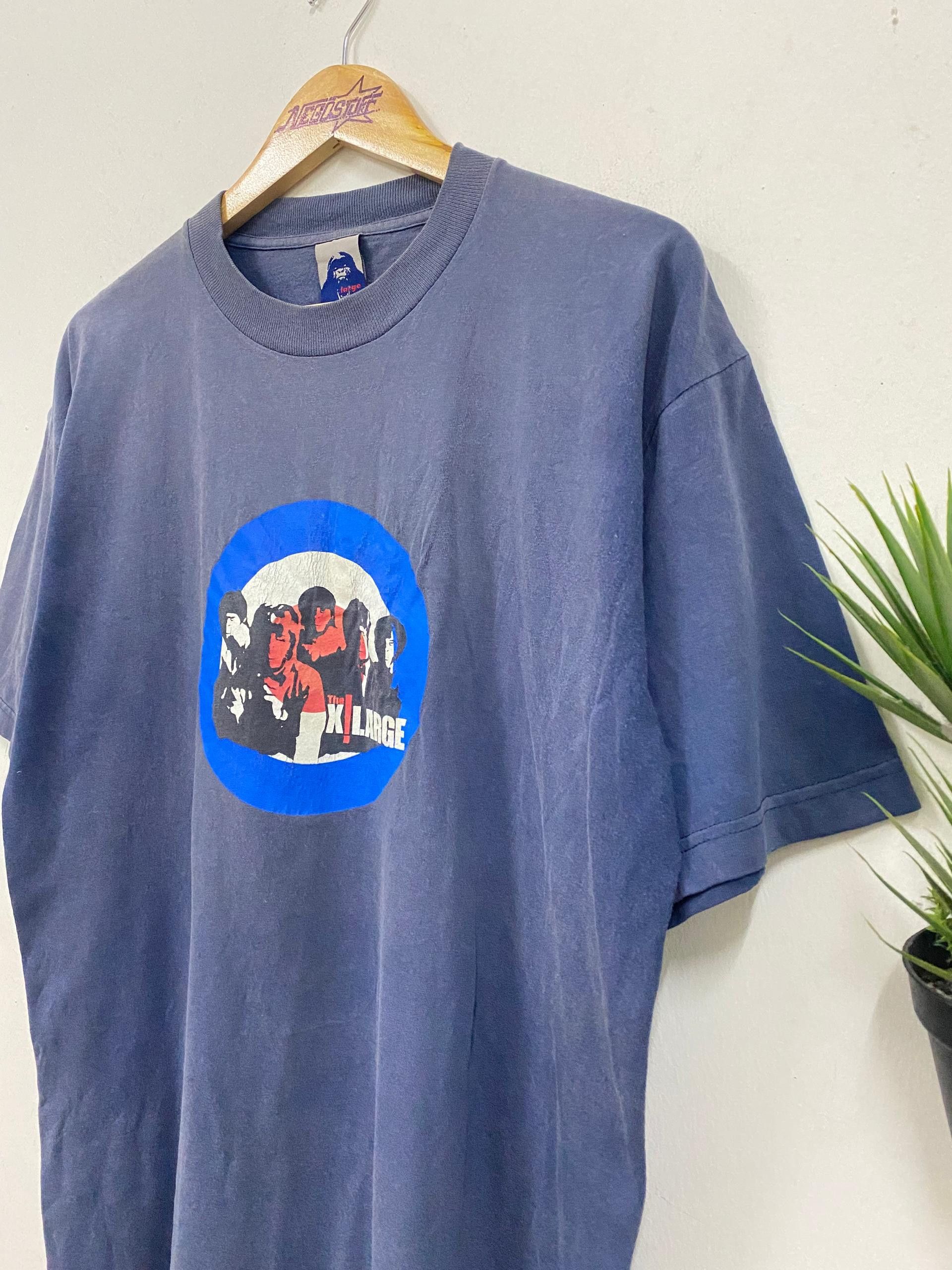 Xlarge Vintage 90s XLarge X The Who mods band sunfaded tshirt Size US L / EU 52-54 / 3 - 3 Thumbnail