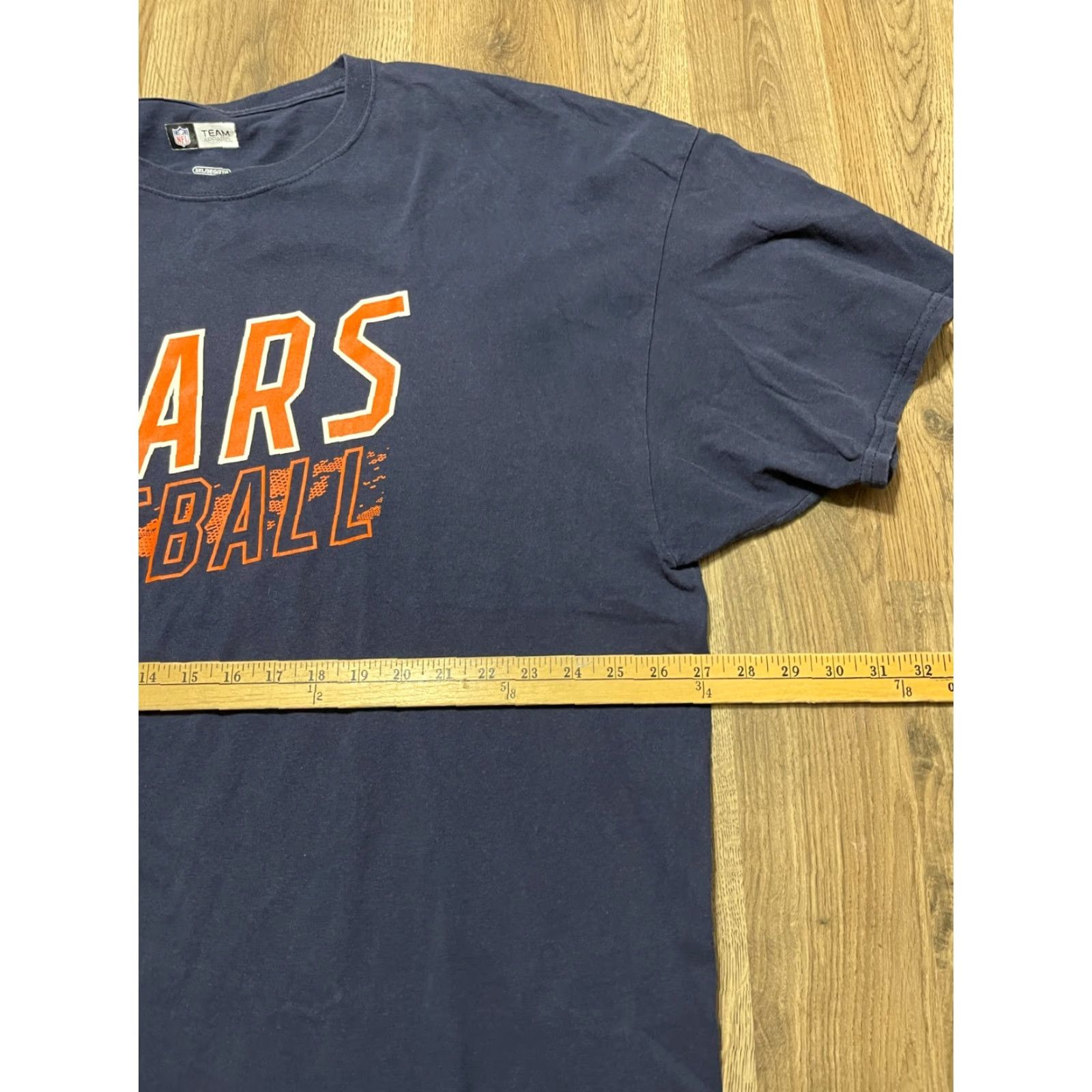 NFL NFL Team Apparel Shirt 3XL Blue Chicago Bears Football Mens Size US XXL / EU 58 / 5 - 5 Thumbnail
