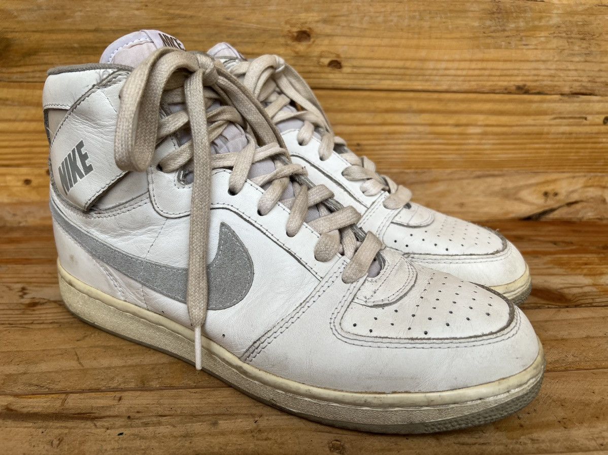 Nike RARE VTG 1985 Nike Team Convention High Top Sneakers Size US 9 / EU 42 - 1 Thumbnail
