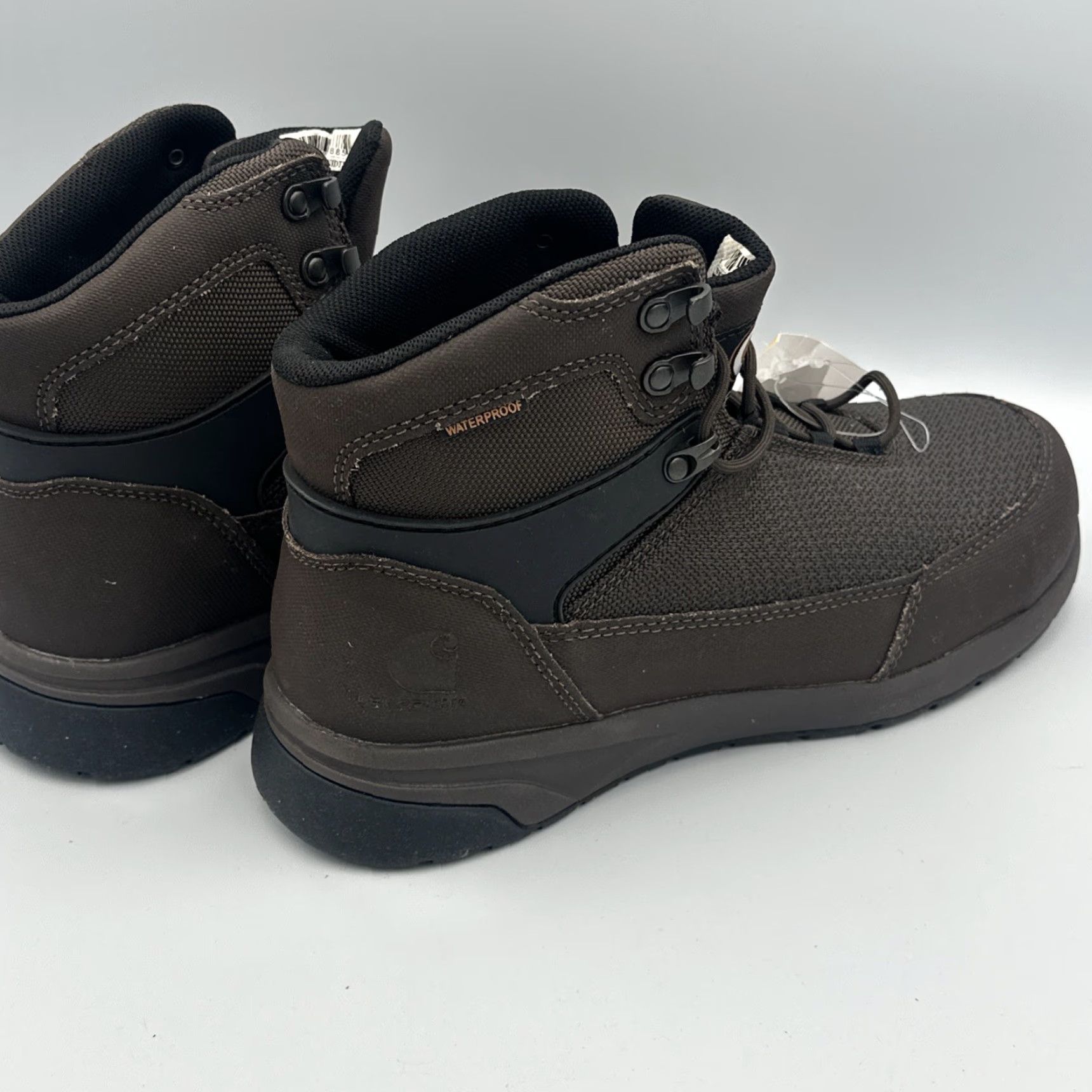 Carhartt VINTAGE Carhartt CMA6425 Force 6" Nano Boots Mens 8.5 W Brown Leather Work Boot Cowboy USA 90s Mens Basketball? Size US 8 / EU 41 - 5 Thumbnail