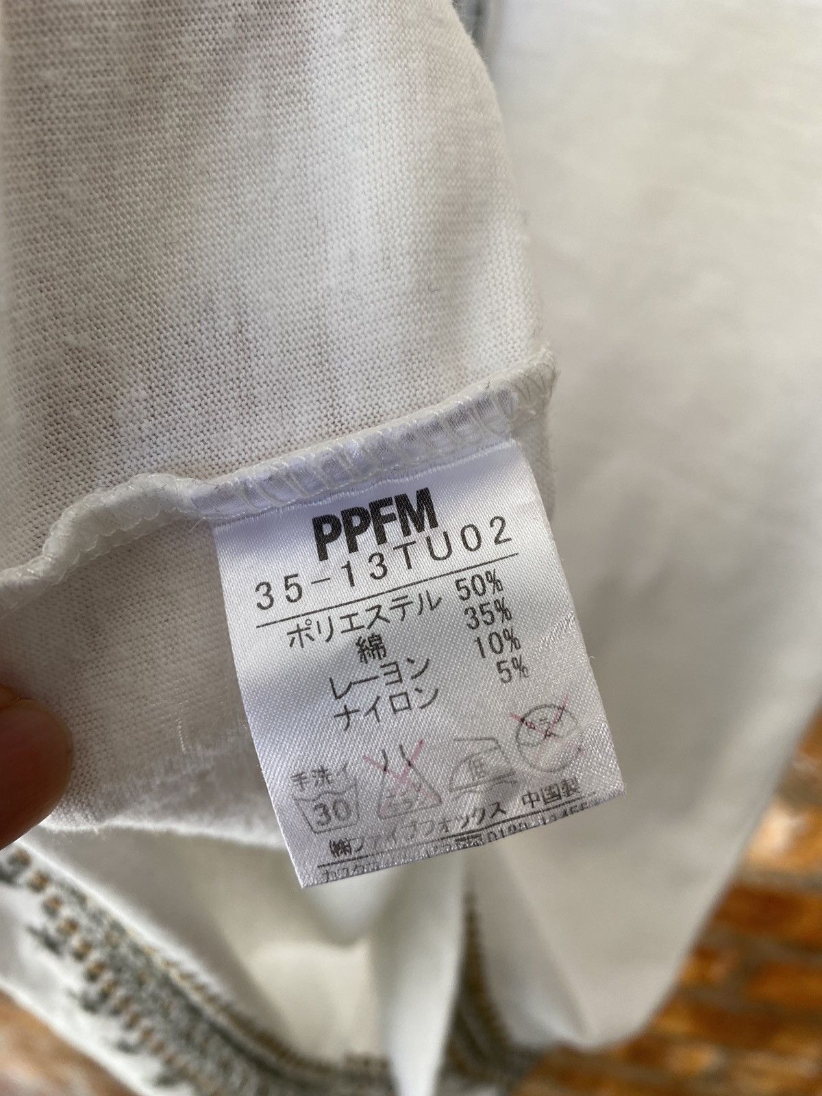 Japanese Brand × PPFM × Tornado Mart Vintage PPFM native embroidery neck and hem Size US M / EU 48-50 / 2 - 10 Thumbnail