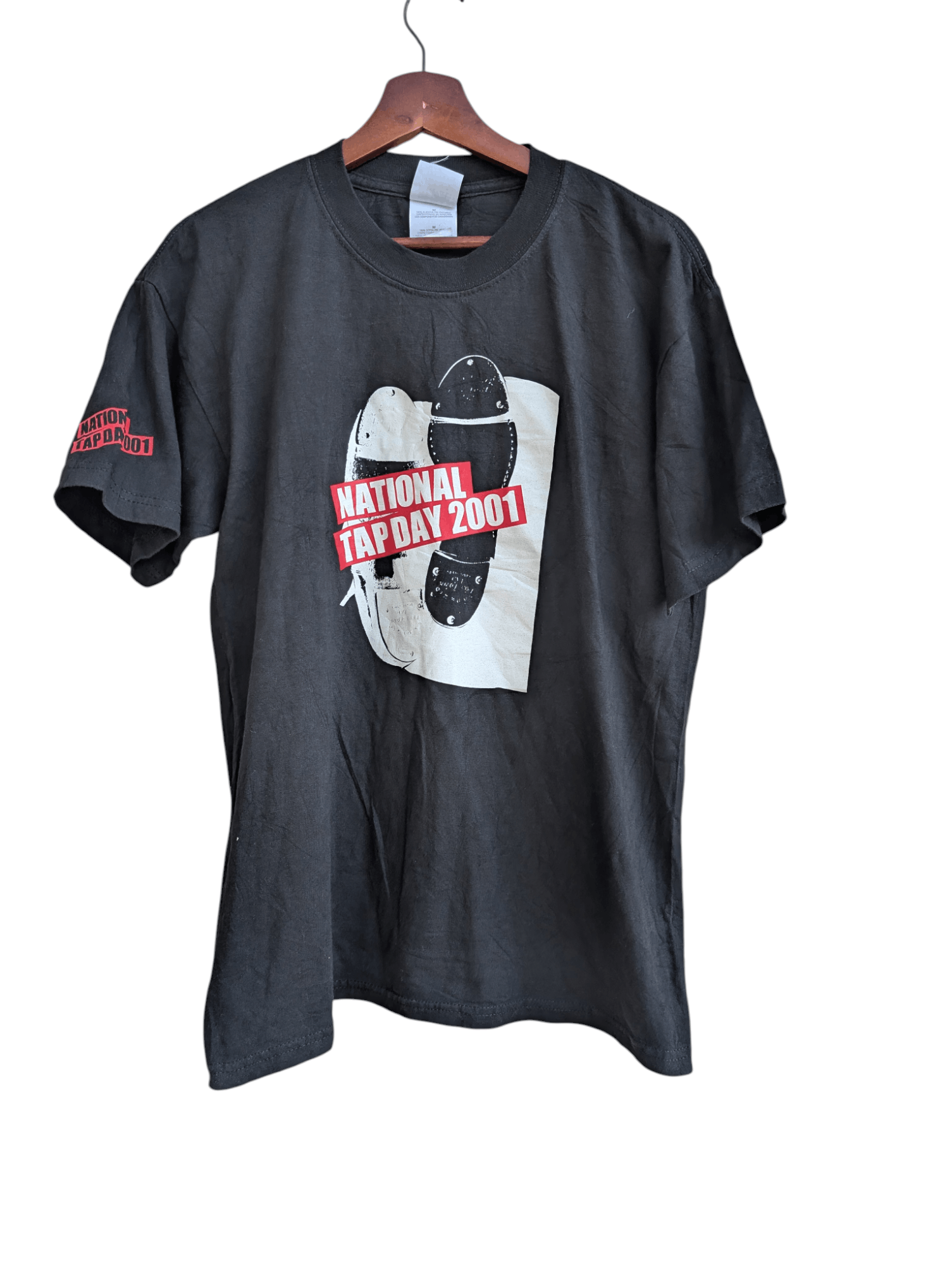 Gildan Vintage 2001 National Tap Day Tee Size US M / EU 48-50 / 2 - 1 Thumbnail