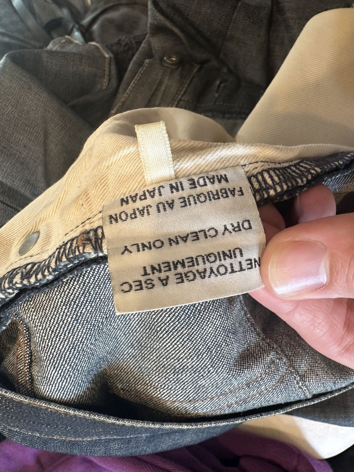 Dior Dior Hedi Slimane Raw Denim Jeans Size US 36 / EU 52 - 6 Thumbnail