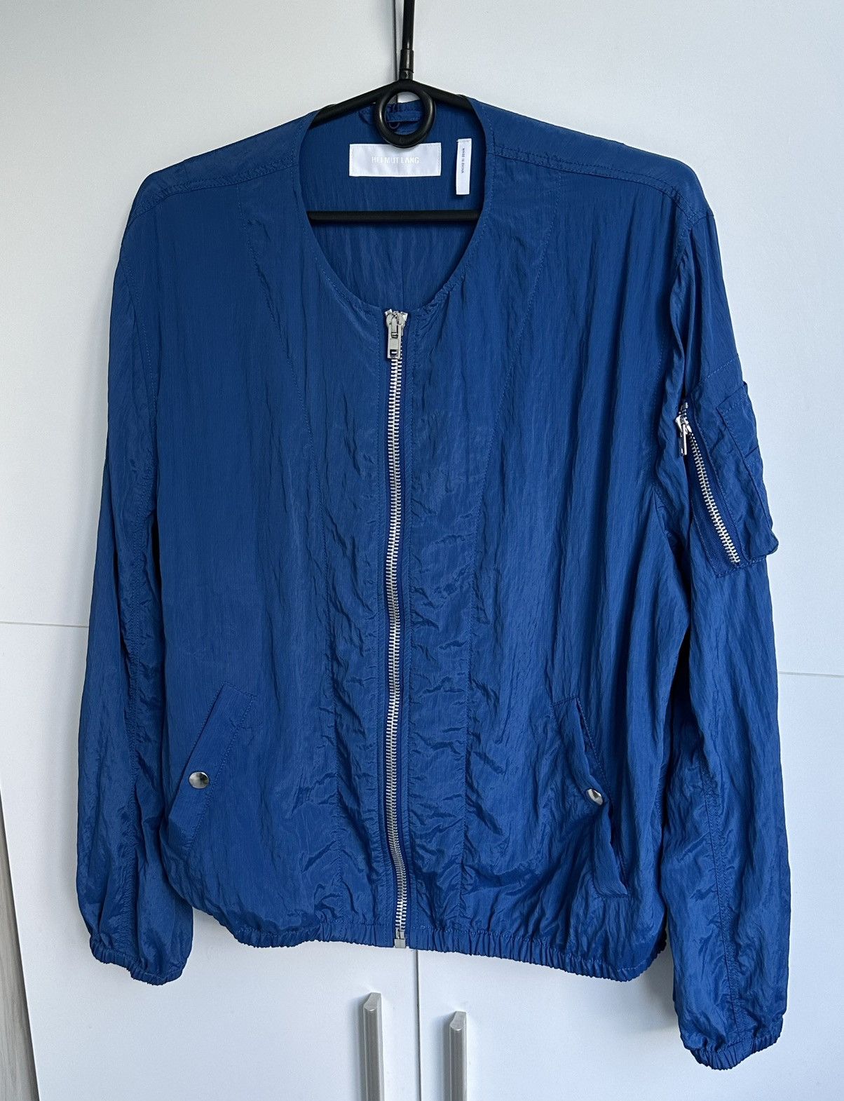 Helmut Lang Helmut Lang Ladies Jacket Cobalt Size M Size M / US 6-8 / IT 42-44 - 2 Thumbnail