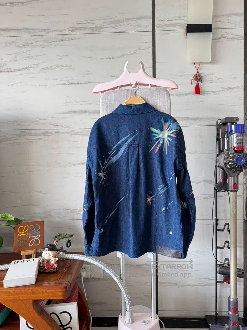 Loewe Loewe Howl's Moving Castle Collaboration Denim Jacket, Shi Size 4XL / US 24-26 - 2 Thumbnail