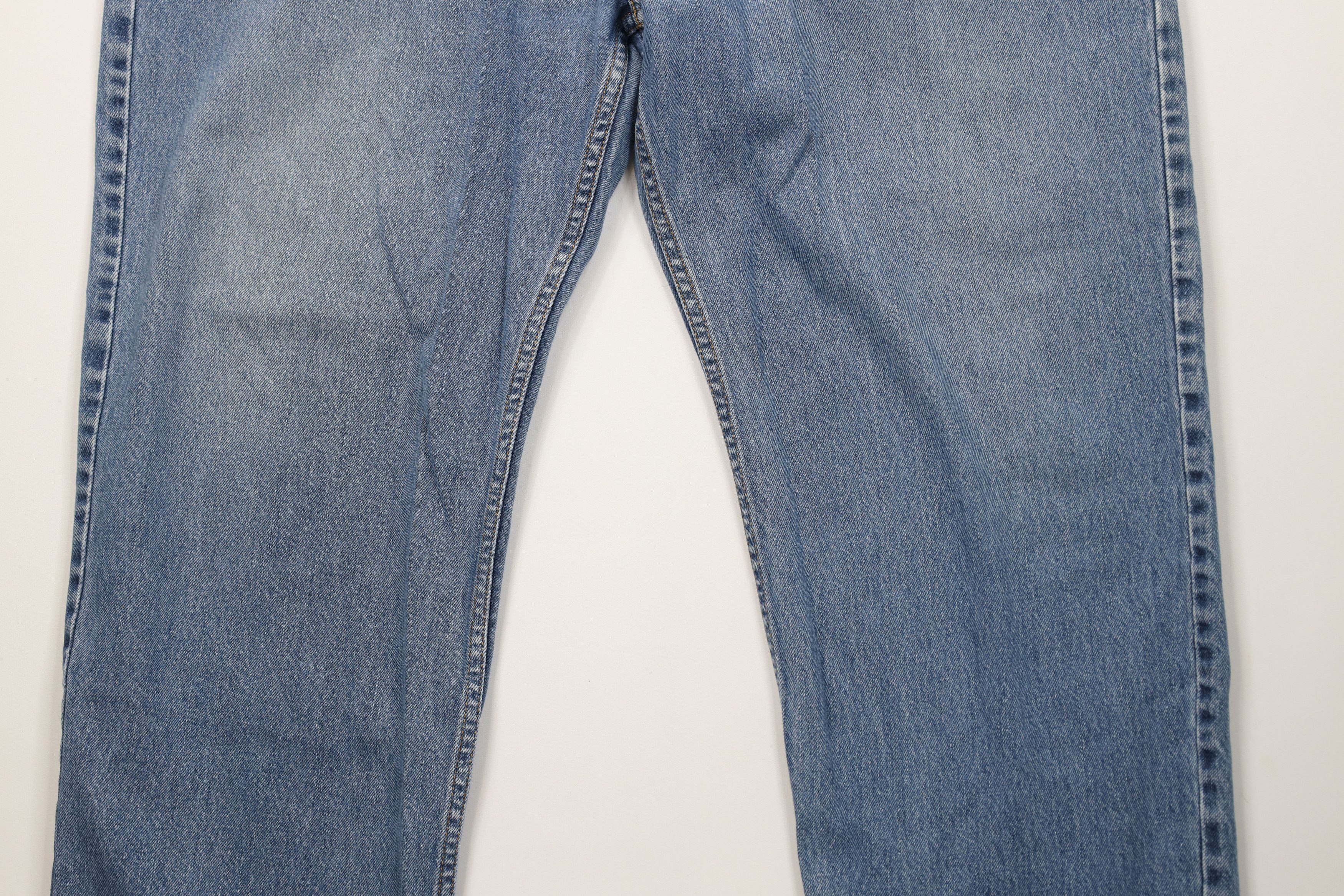 Levi's Vintage Y2K Levis 550 Relaxed Fit Denim Jeans Blue Cotton Size US 42 / EU 58 - 3 Thumbnail
