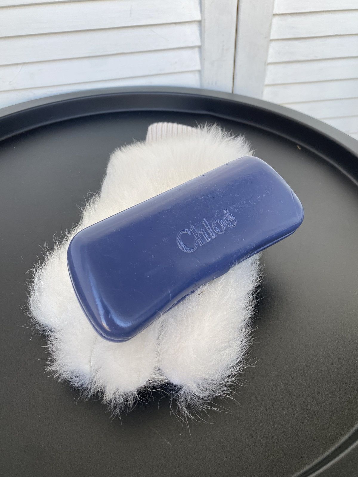 Chloe × Vintage Vintage Chloe Case From Sunglasses Blue Y2K Size ONE SIZE - 2 Thumbnail