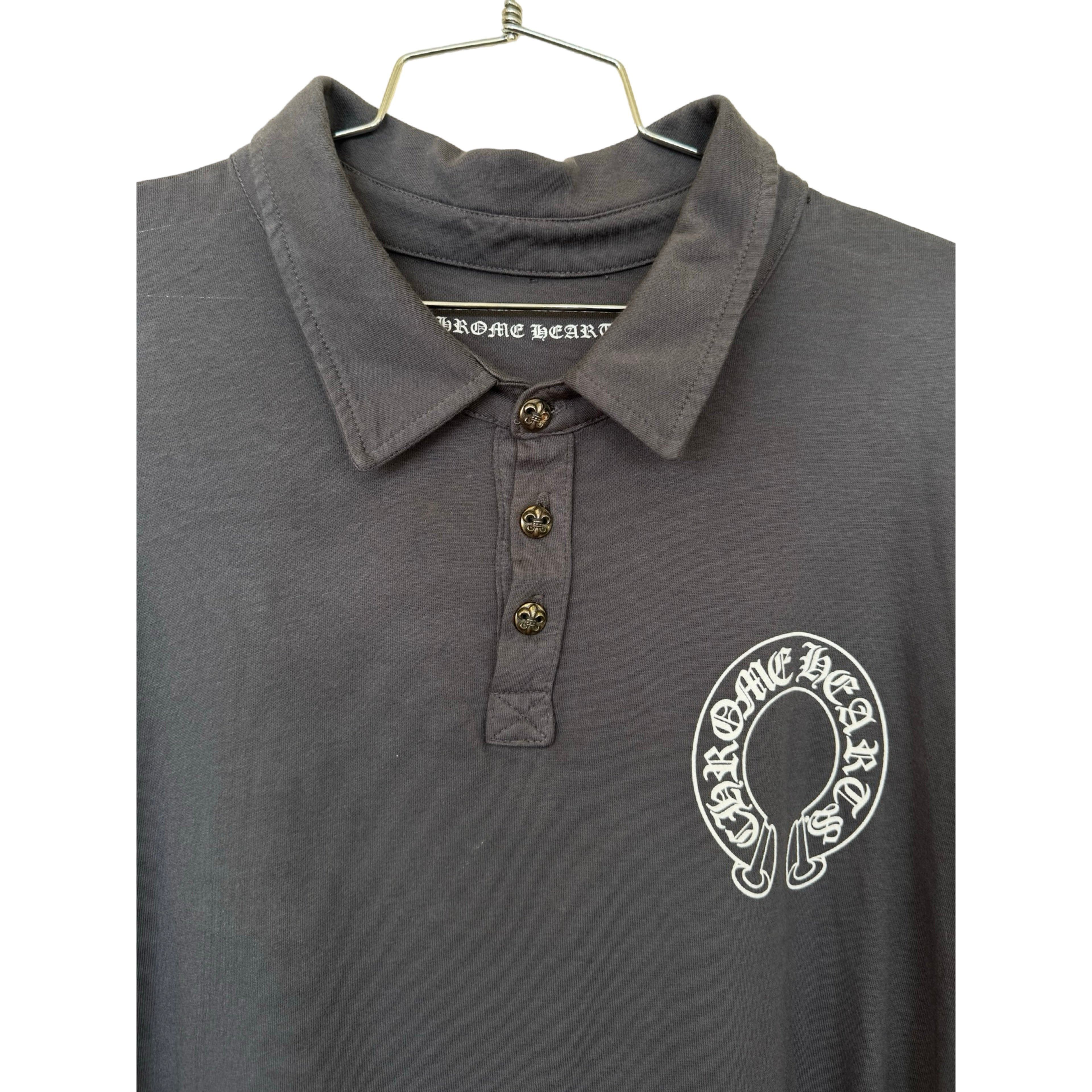 Chrome Hearts Chrome Hearts Vintage Polo W .925 Silver Size US XXL / EU 58 / 5 - 4 Thumbnail