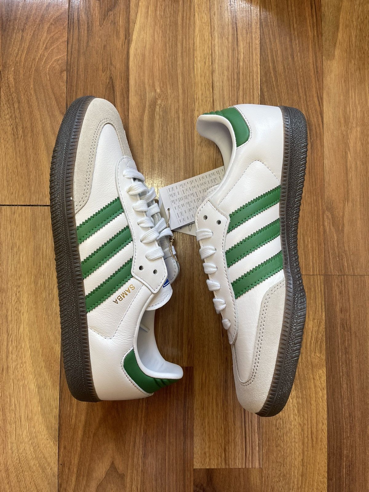 Adidas Adidas Samba Green Sneakers Size 6 Size US 6 / EU 39 - 5 Thumbnail