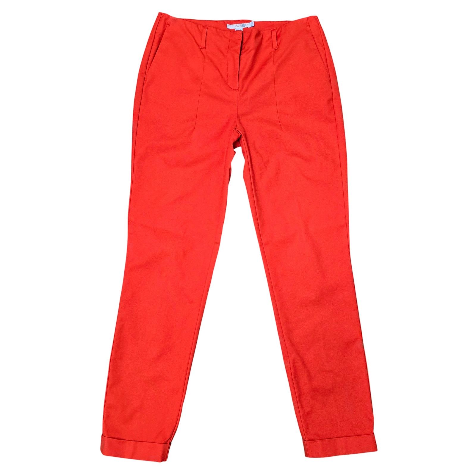 Boden Boden Richmond Pants Trousers Size 6L / 6 Long Bright Coral Size 28" / US 6 / IT 42 - 4 Thumbnail