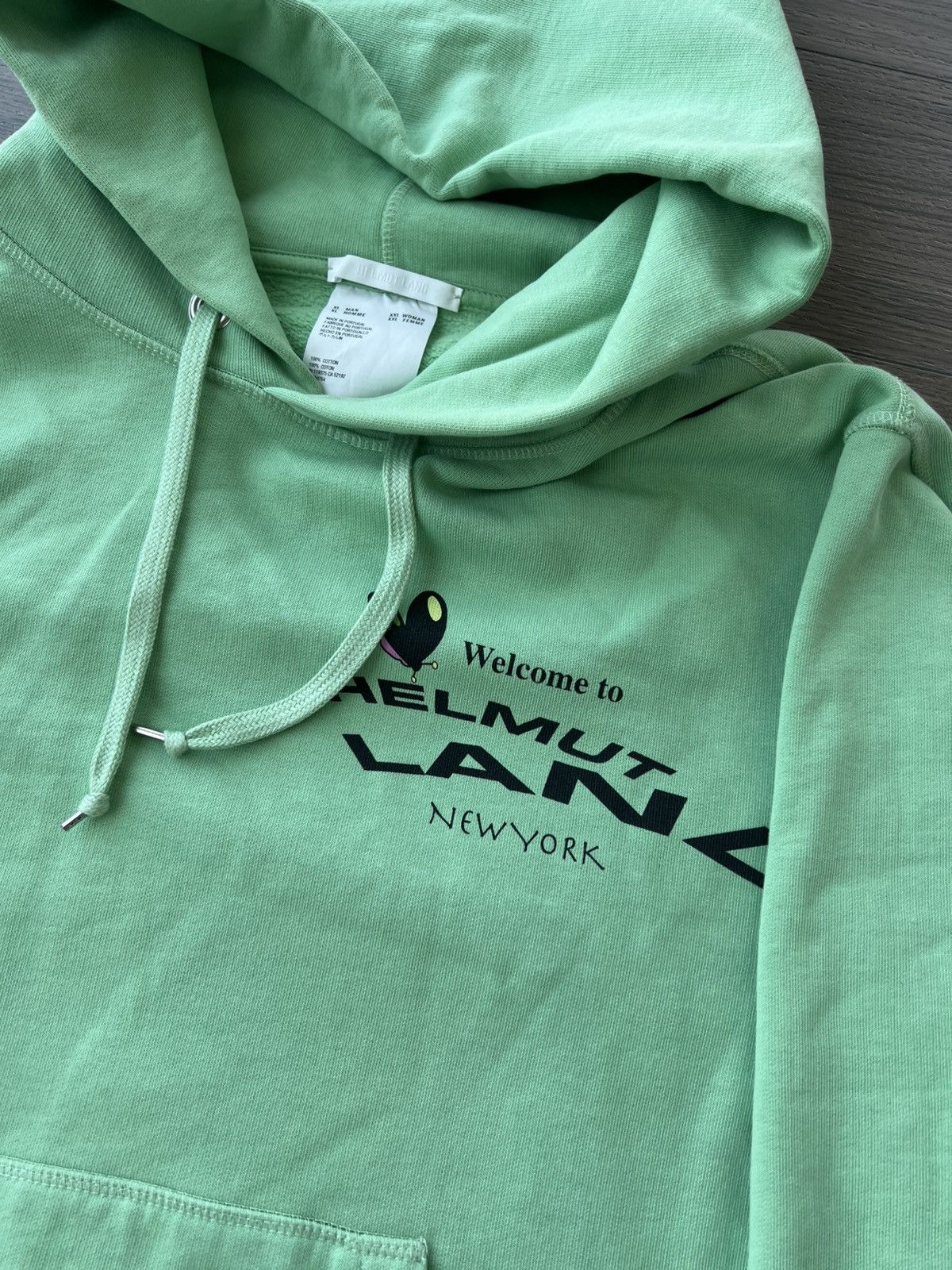 Helmut Lang HELMUT LANG Mascot Bear Hoodie Size US XL / EU 56 / 4 - 4 Thumbnail