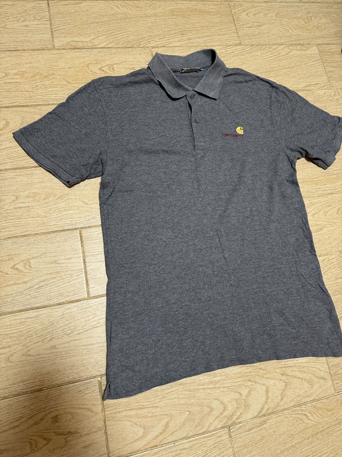 Carhartt × Polo Ralph Lauren Vintage Carhartt Polo Ralph Lauren style distressed polo Size US XL / EU 56 / 4 - 2 Thumbnail