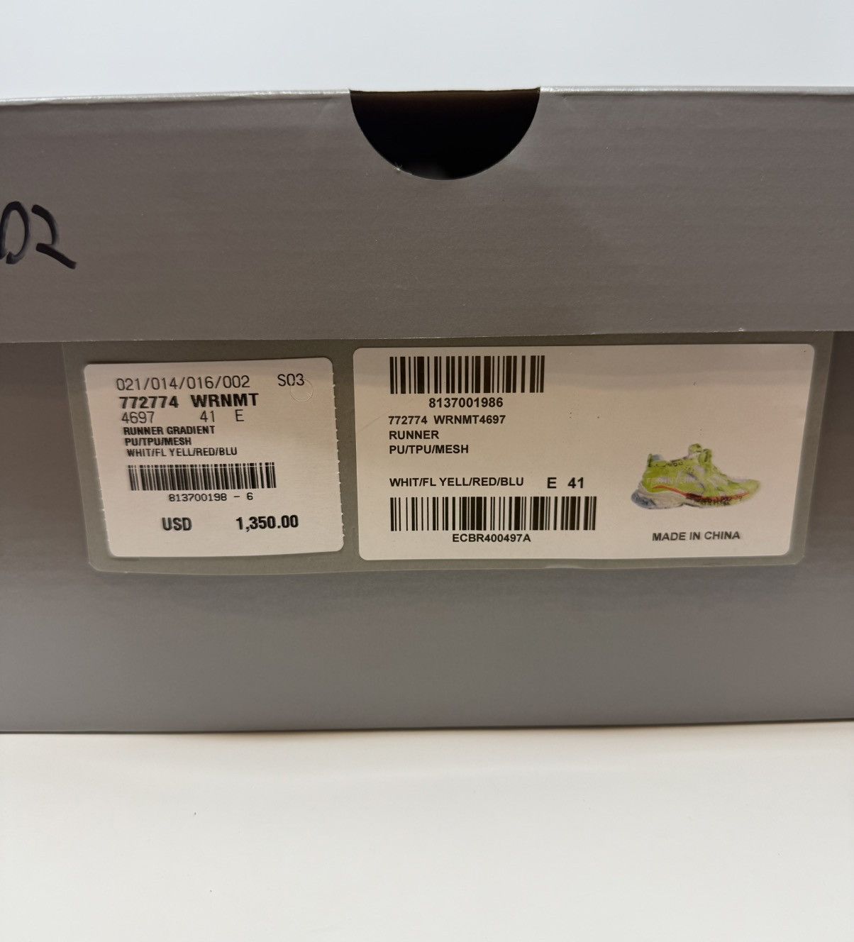 Balenciaga Balenciaga Marathon Runner Sneaker Yellow Unreleased Demna Size US 8 / EU 41 - 10 Thumbnail