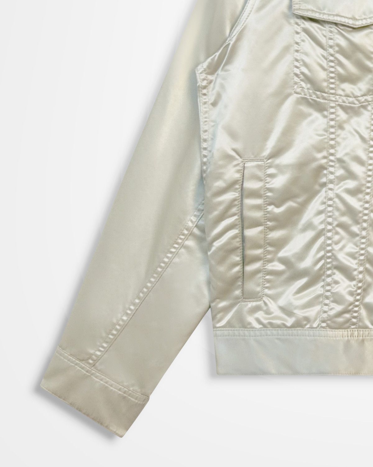 Calvin Klein Calvin Klein, SS17 Sample Satin Work Jacket Size US M / EU 48-50 / 2 - 4 Thumbnail