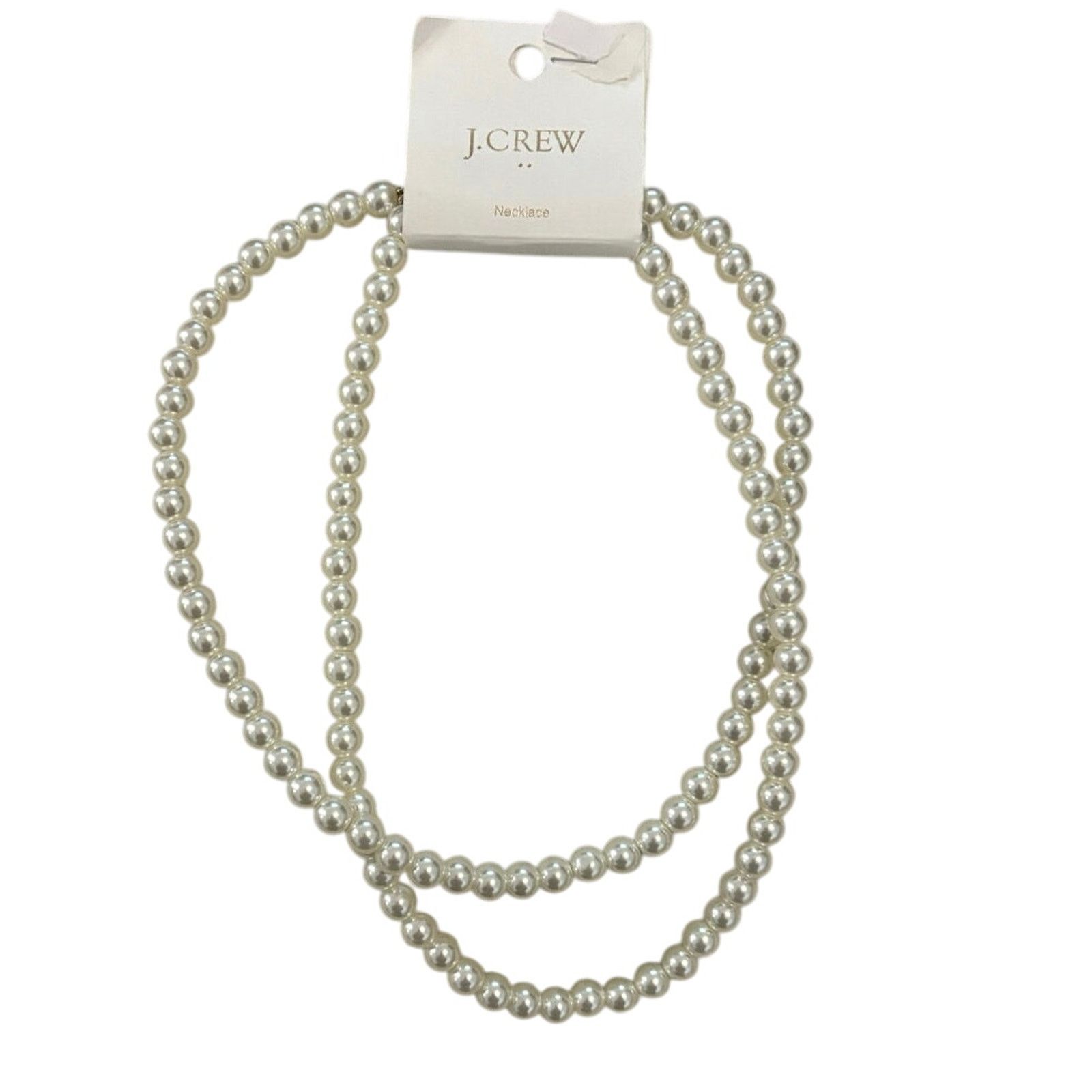 J.Crew NWT J.Crew Twisted Pearl Necklace Size ONE SIZE - 1 Thumbnail