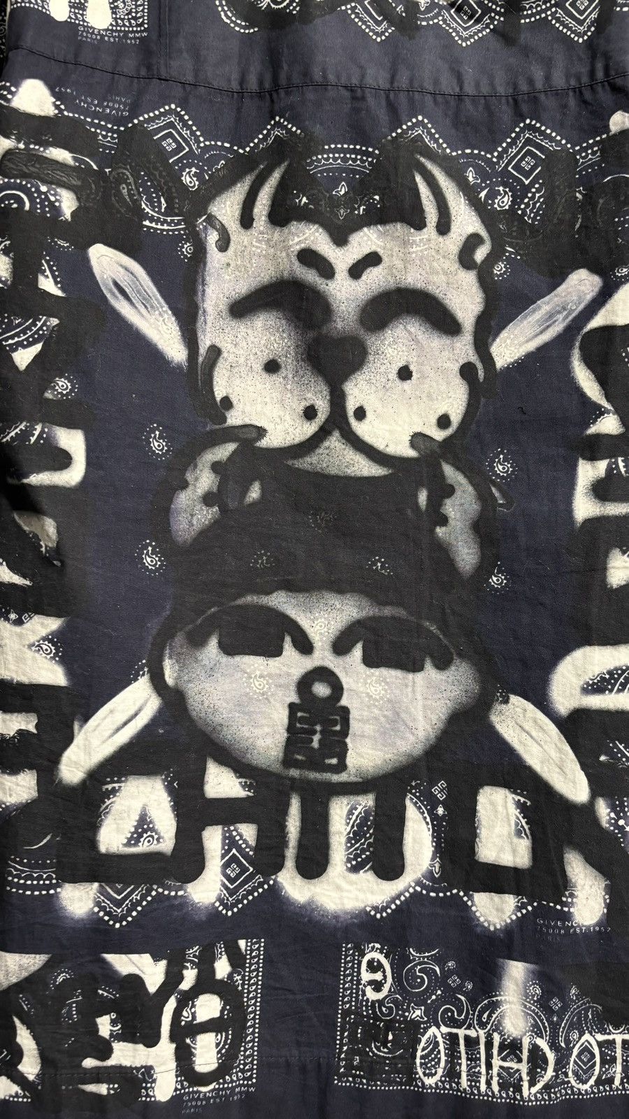 Chito × Givenchy Givenchy Chito Graffiti Bandana Button Up Size US M / EU 48-50 / 2 - 2 Thumbnail