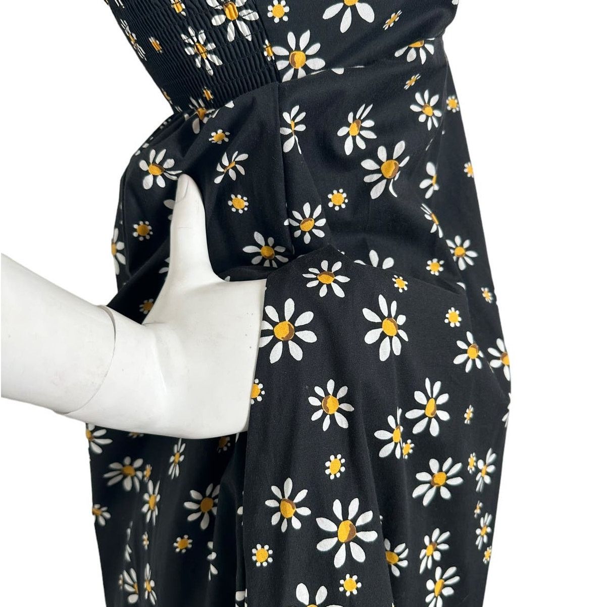 Kate Spade Kate Spade Daisy Dots Al Fresco Midi Dress XS Black Size XS / US 0-2 / IT 36-38 - 8 Thumbnail