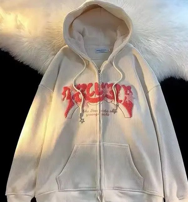 Japanese Brand Natsumi x Ryoka Letter Embroidery Hoodies Size US XL / EU 56 / 4 - 6 Thumbnail