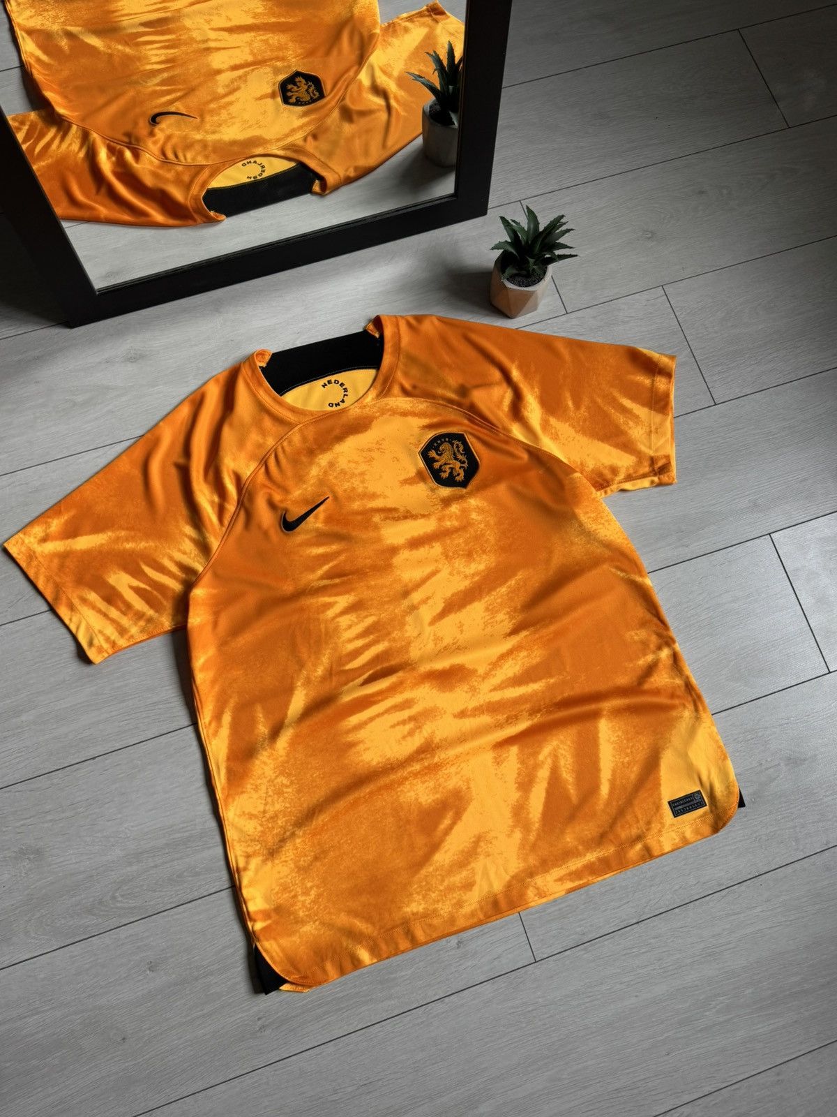 Nike Nike Nederland Blockcore Soccer Jersey Size US XL / EU 56 / 4 - 2 Thumbnail