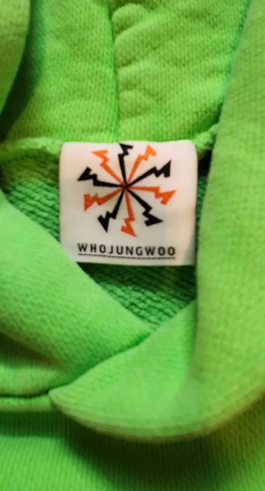 Other whojungwoo WJW GOLF Neon Green Hoodie XL Size US XL / EU 56 / 4 - 5 Thumbnail