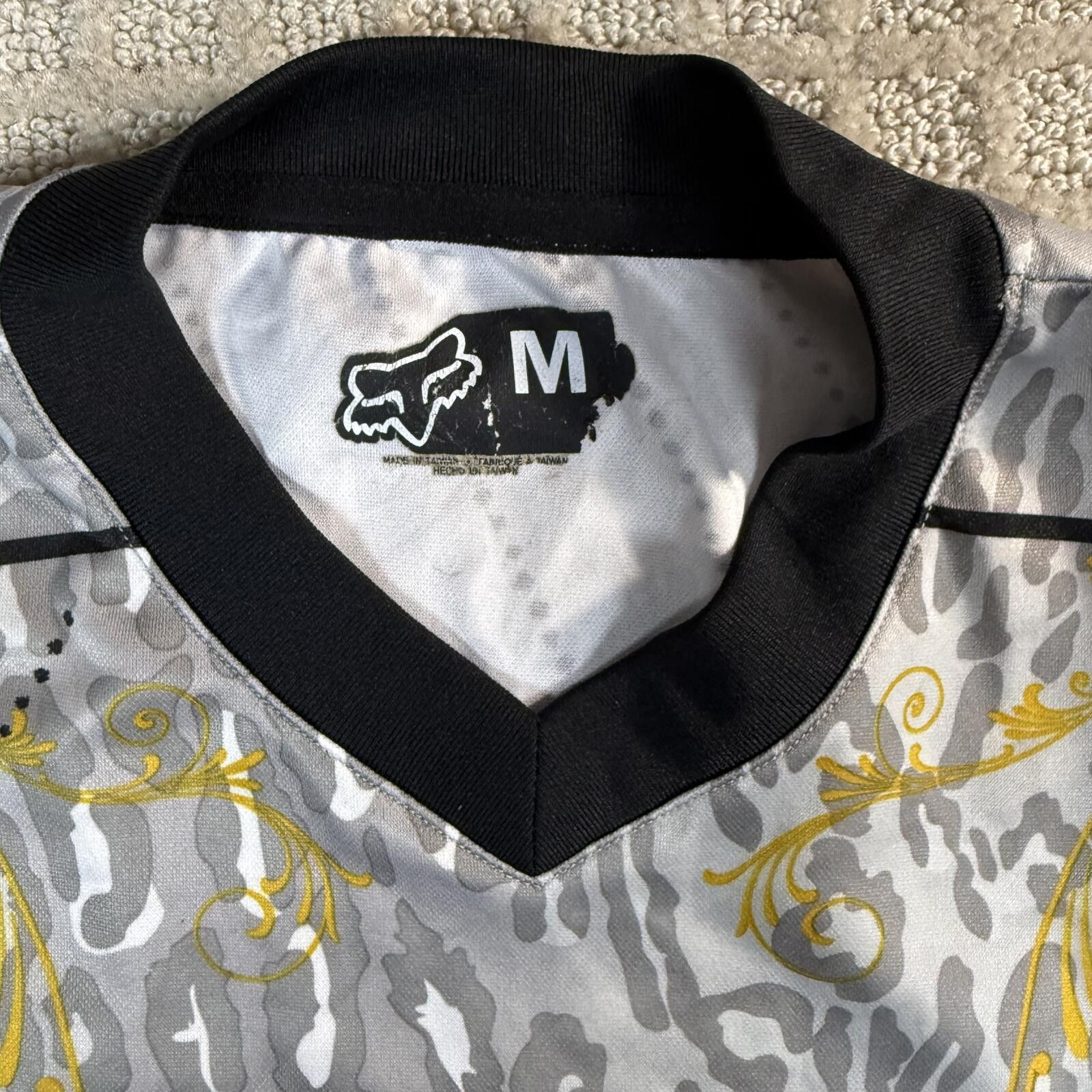 Fox Racing Y2K Fox Racing Leopard Moto Jersey Women’s M Size M / US 6-8 / IT 42-44 - 2 Thumbnail