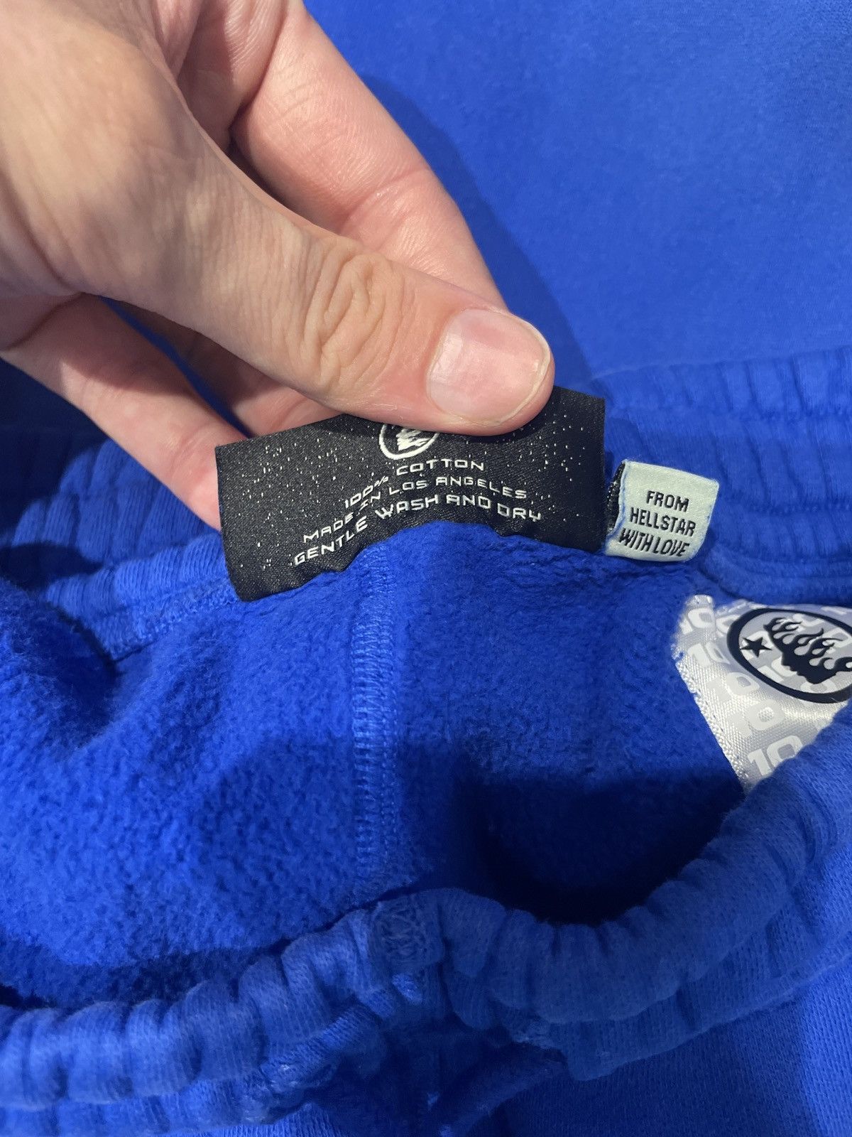 HELLSTAR Hellstar No Guts No Glory Flare Sweatpants Blue Size US 28 / EU 44 - 4 Thumbnail