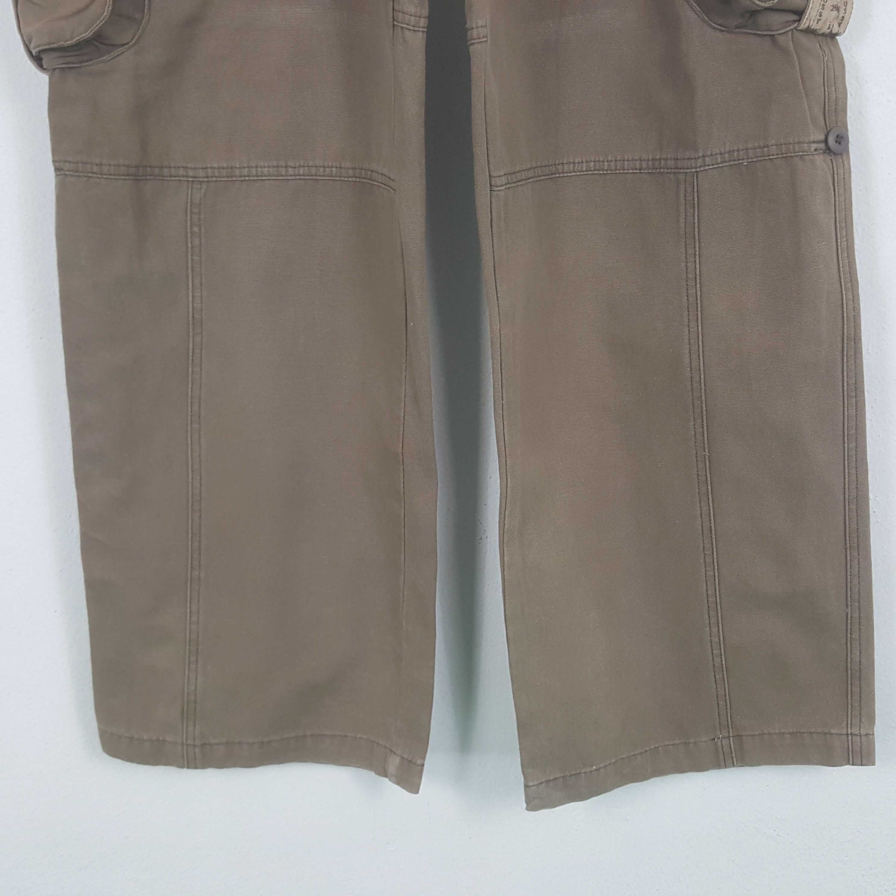 Stussy Vintage Stussy Streetwear Style Cargo Baggy Pants Size US 35 - 3 Thumbnail