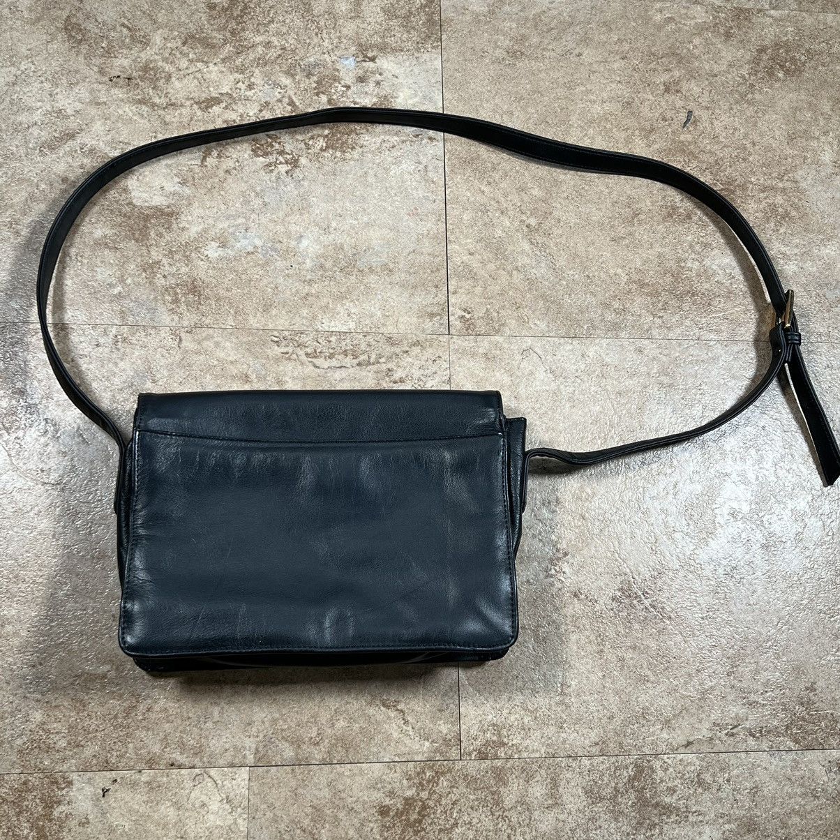 Other Giani Bernini Black Leather crossbody Shoulder Purse Size ONE SIZE - 6 Thumbnail