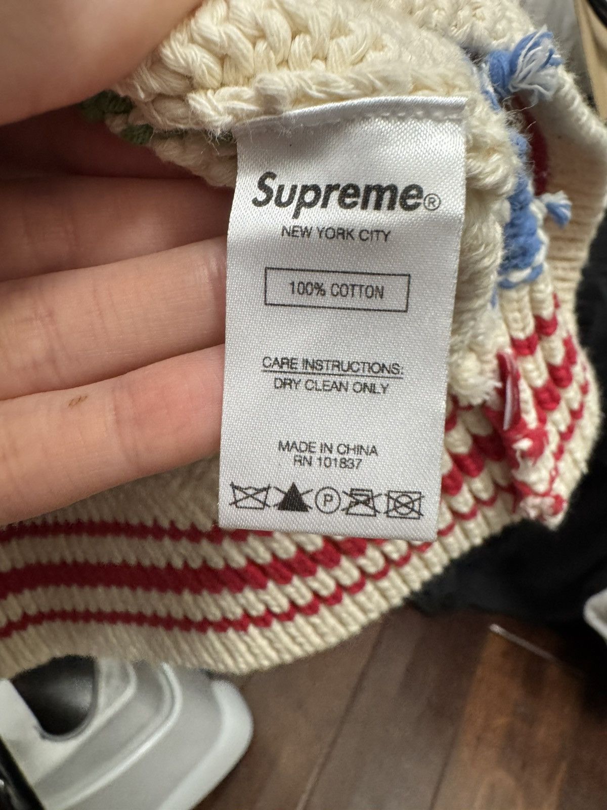 Hysteric Glamour × Supreme Supreme x Hysteric Glamour Zip Knit Cardigan FW17 XL Size US XL / EU 56 / 4 - 4 Thumbnail