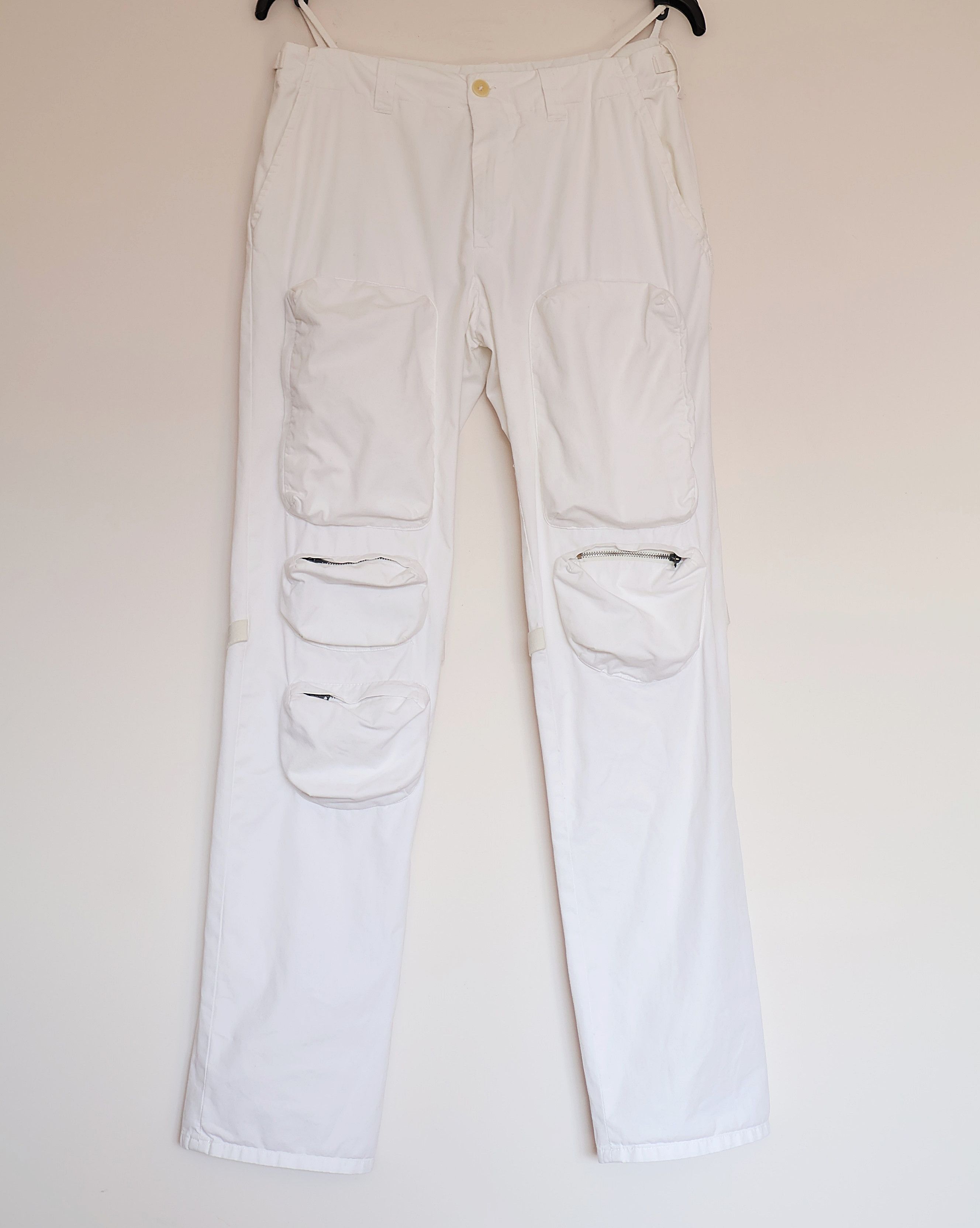 Helmut Lang AW1999 Helmut Lang astro biker 3D pockets cargo pants Size US 26 / EU 42 - 1 Thumbnail