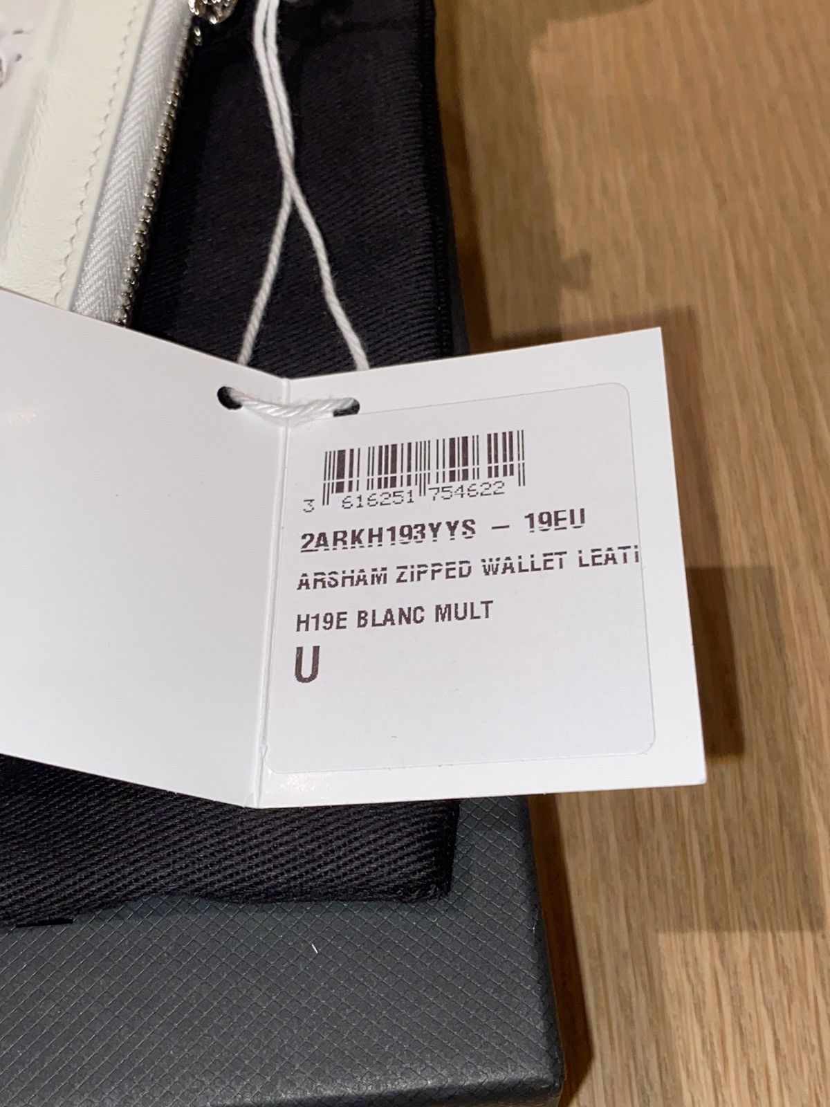 Daniel Arsham × Dior Dior x Daniel Arsham Leather Zipped Compact Wallet Size ONE SIZE - 7 Thumbnail