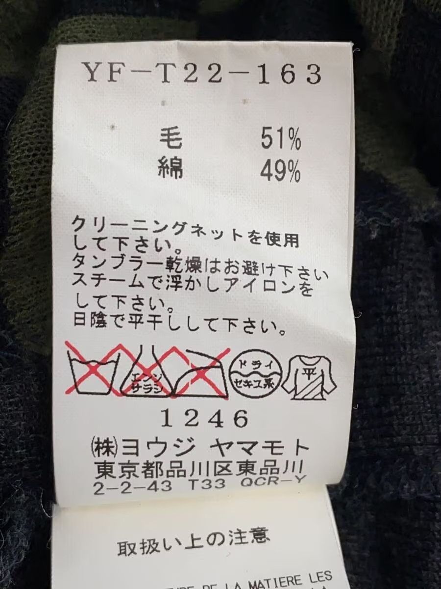 Yohji Yamamoto Reconstructed Check Wool Knit Sweater Size US M / EU 48-50 / 2 - 6 Thumbnail