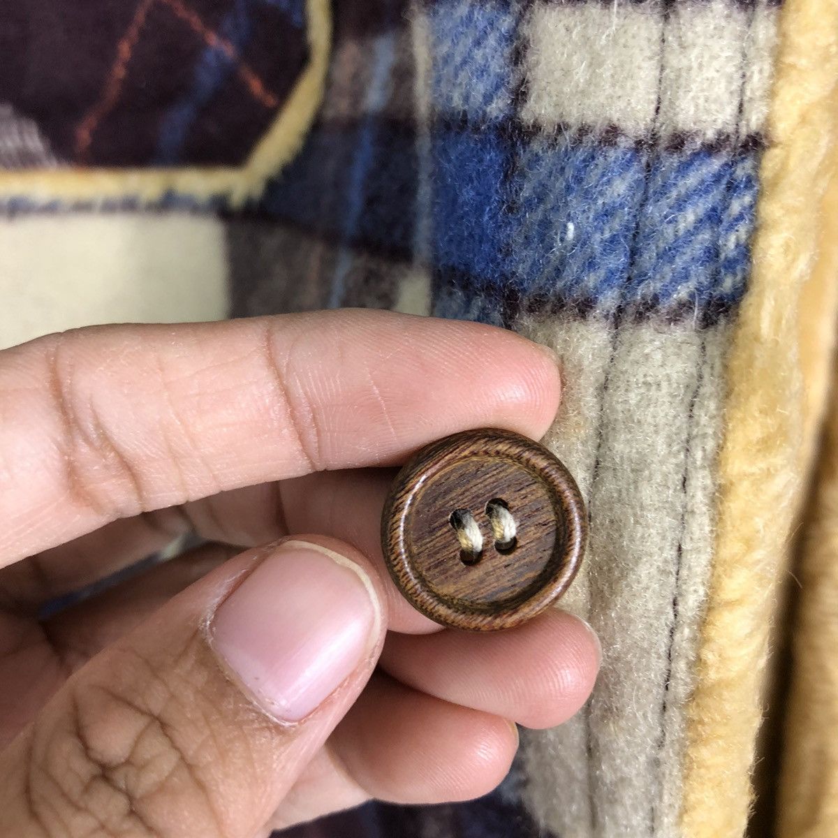 Japanese Brand 🔥Vintage Flannel Shirt Jacket Badon Tartan Design Shearing Size US M / EU 48-50 / 2 - 16 Thumbnail