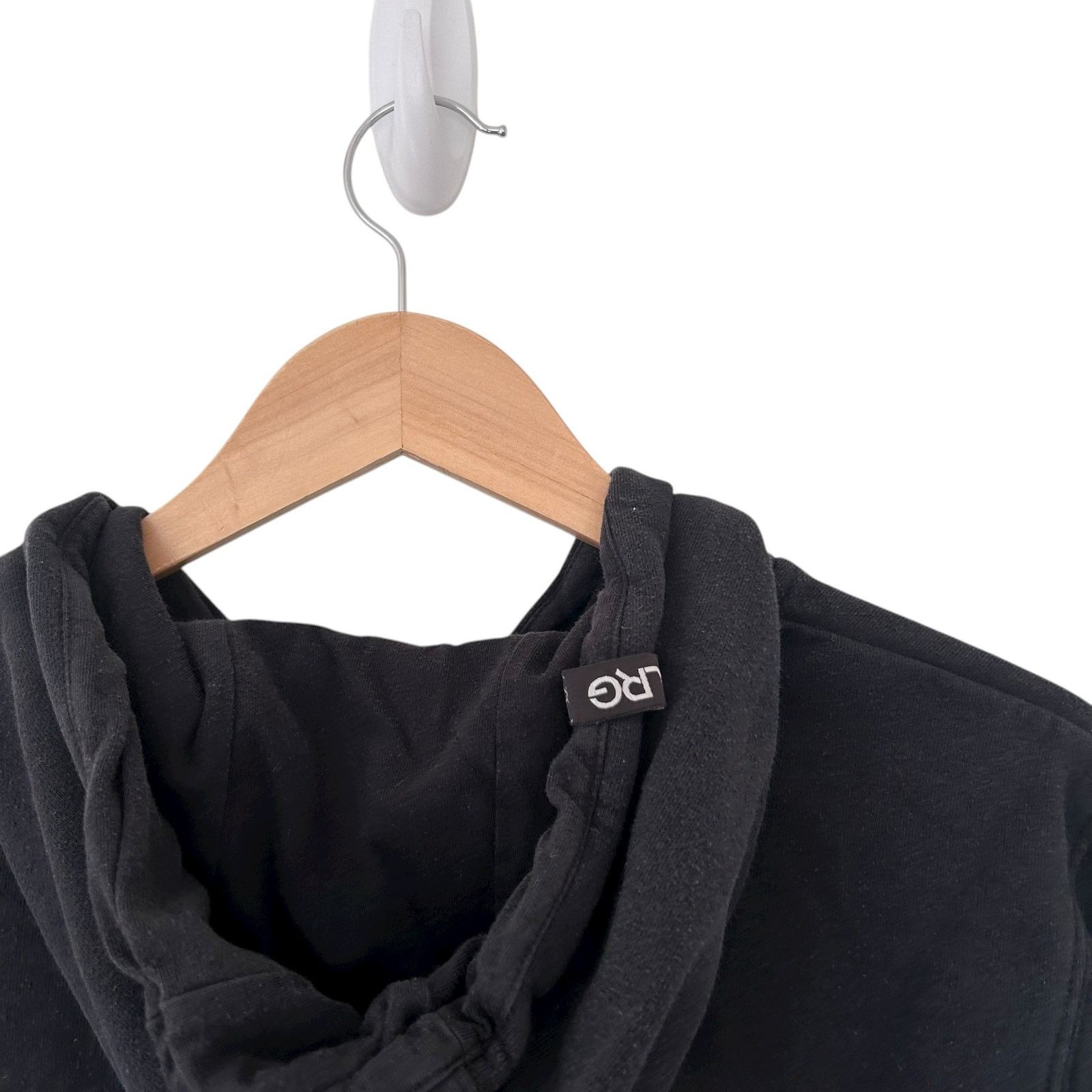 LRG LRG Black Spell Out Hoodie Sz M Size US M / EU 48-50 / 2 - 3 Thumbnail