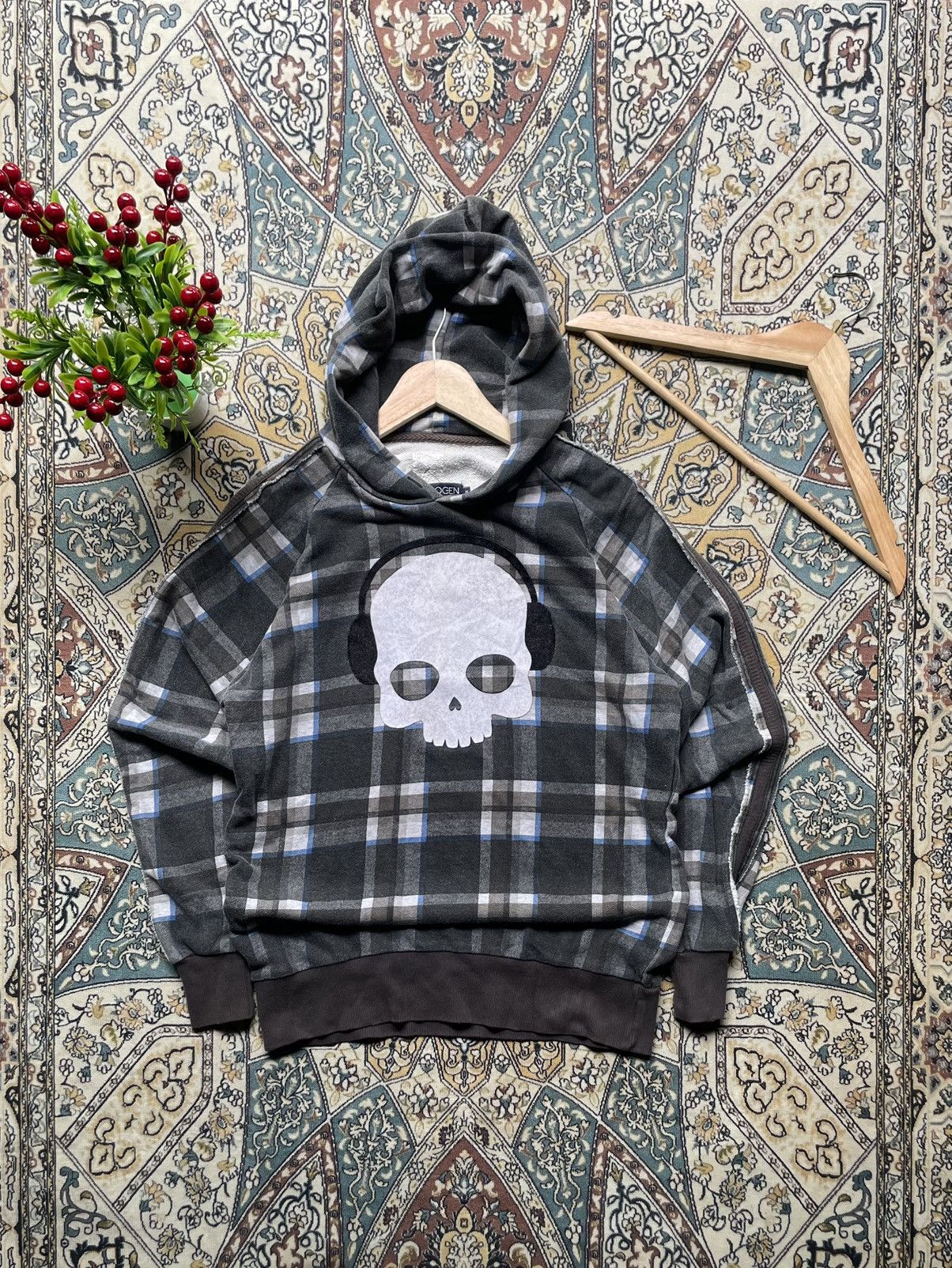 HYDROGEN HYDROGEN skull big logo hoodie Size US M / EU 48-50 / 2 - 1 Thumbnail