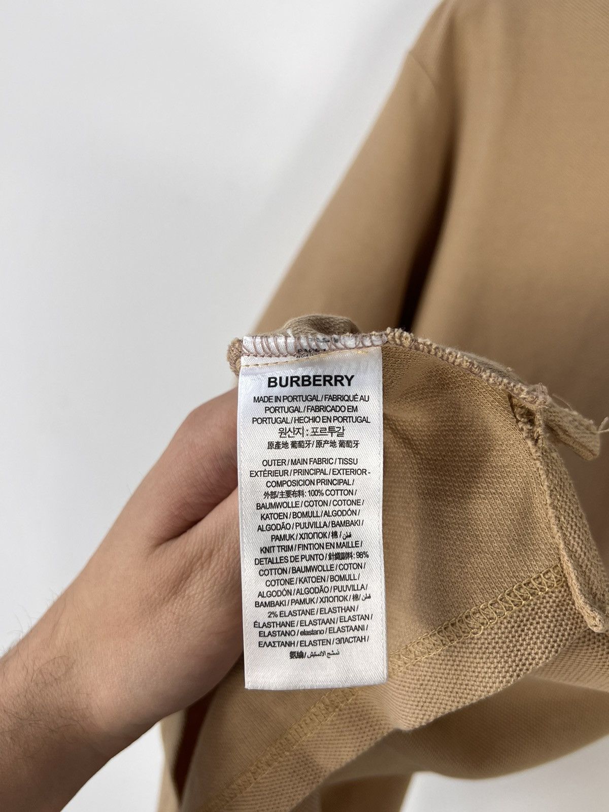 Burberry Rare Burberry Rabbit Polo Shirt Luxurious Streetwear Size US S / EU 44-46 / 1 - 10 Thumbnail