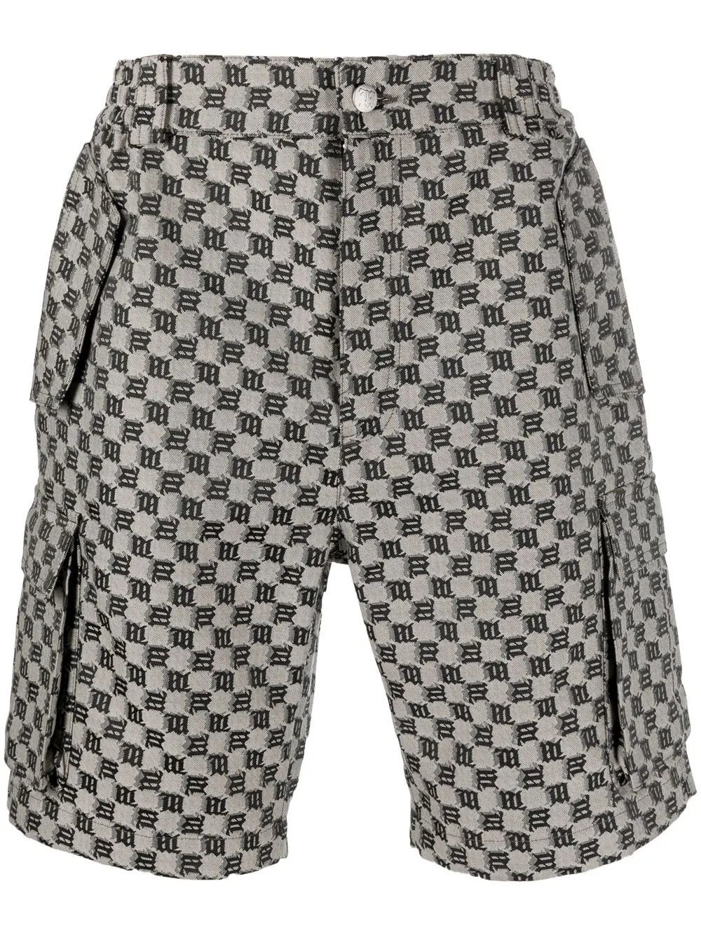 Misbhv $540 MISBHV Monogram Cargo Shorts Size US 32 / EU 48 - 1 Thumbnail
