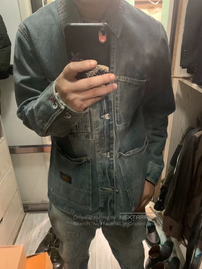 Neighborhood Neighborhood 18 Fall/Winter King Denim Jacket M Good Condi Size US M / EU 48-50 / 2 - 9 Thumbnail