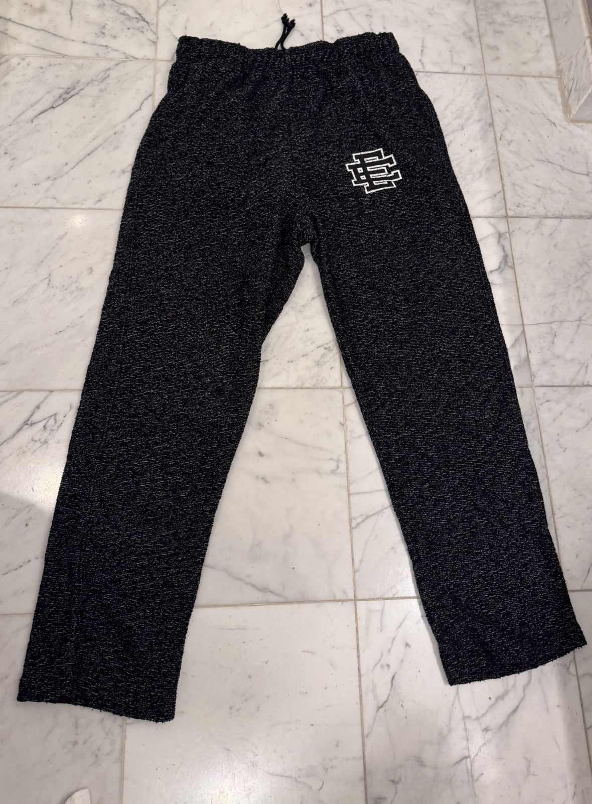 Eric Emanuel Eric Emanuel Black Boucle Sweatpants Size US 38 / EU 54 - 1 Thumbnail