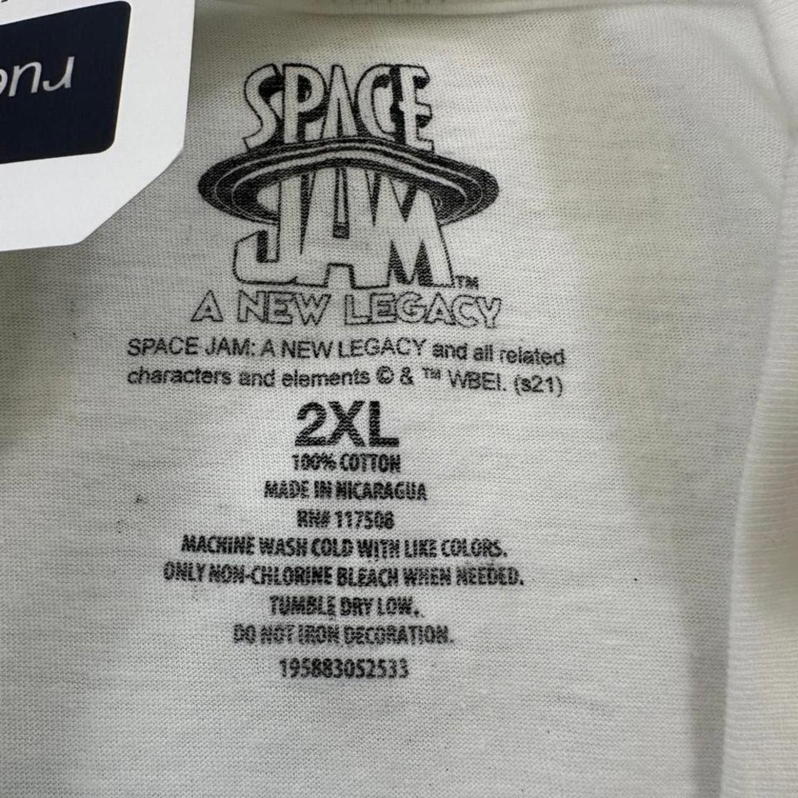 Other NWT Space Jam Shirt Mens 2XL White Looney Tunes Movie Squad Size US XXL / EU 58 / 5 - 3 Thumbnail