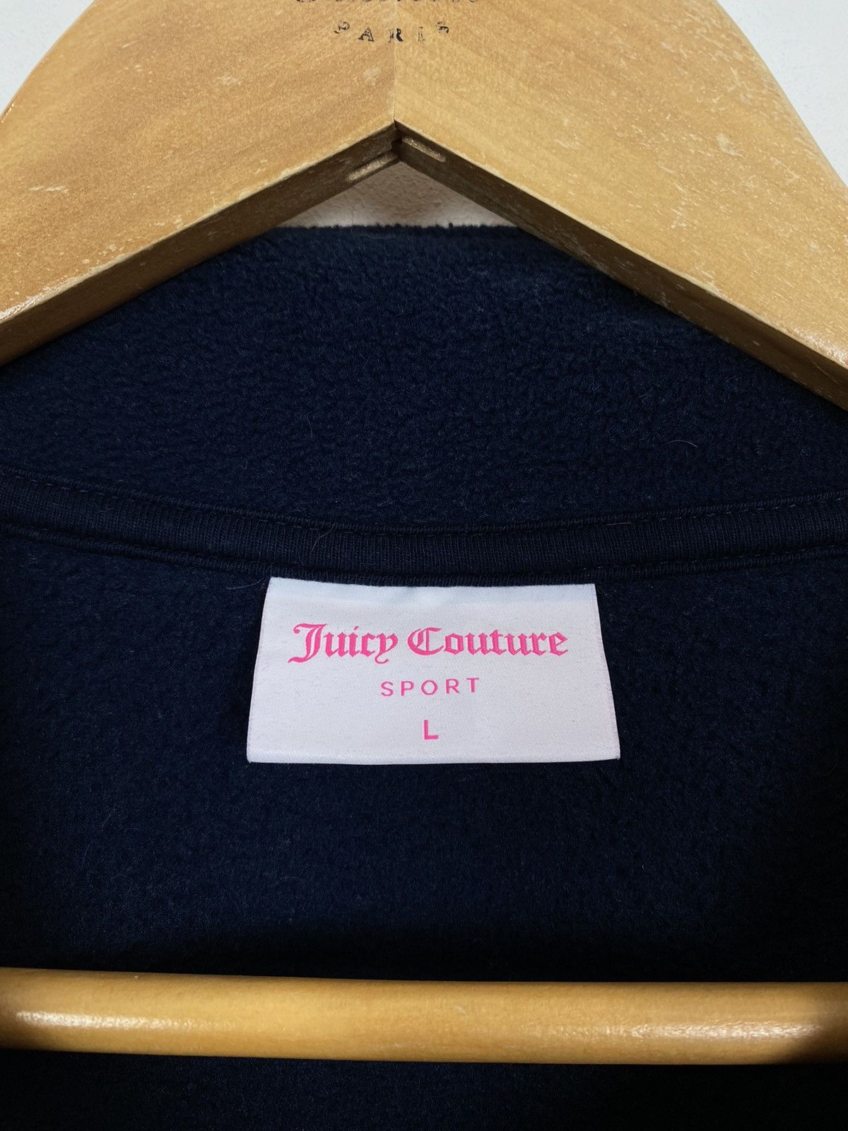 Juicy Couture Juicy Couture Sport Full Zip Fleece Hoodie Women’s Size L Size L / US 10 / IT 46 - 4 Thumbnail