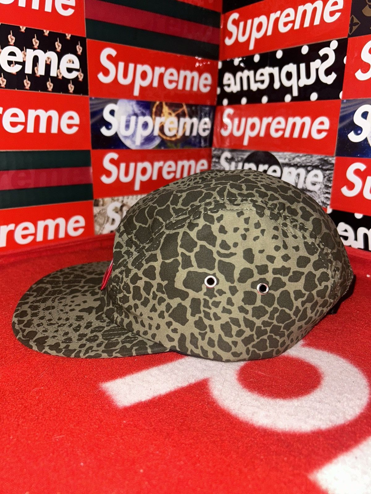 Supreme Supreme Giraffe 5 Panel Camp Cap SS12 RARE HAT Size ONE SIZE - 5 Thumbnail