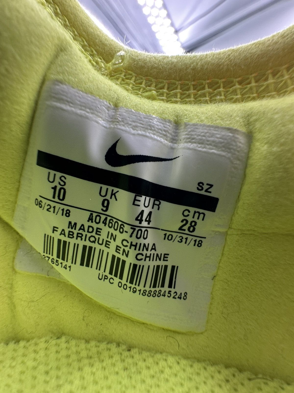 Nike × Off-White Nike OFF-White Volt Air Force 1 Size US 10 / EU 43 - 15 Thumbnail